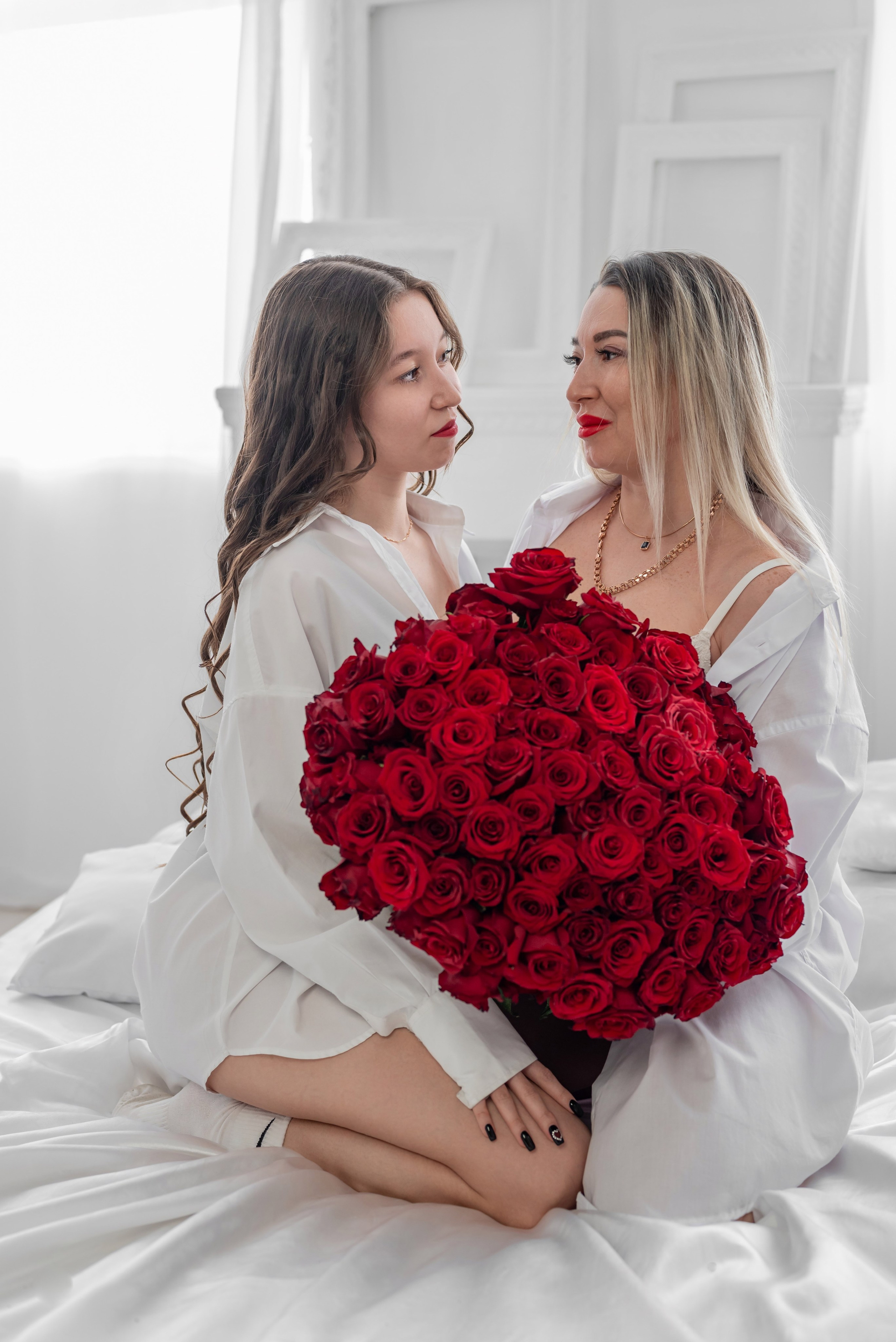 Фотопроект *101 красная роза* 2024 г. Фотограф в городе Салават