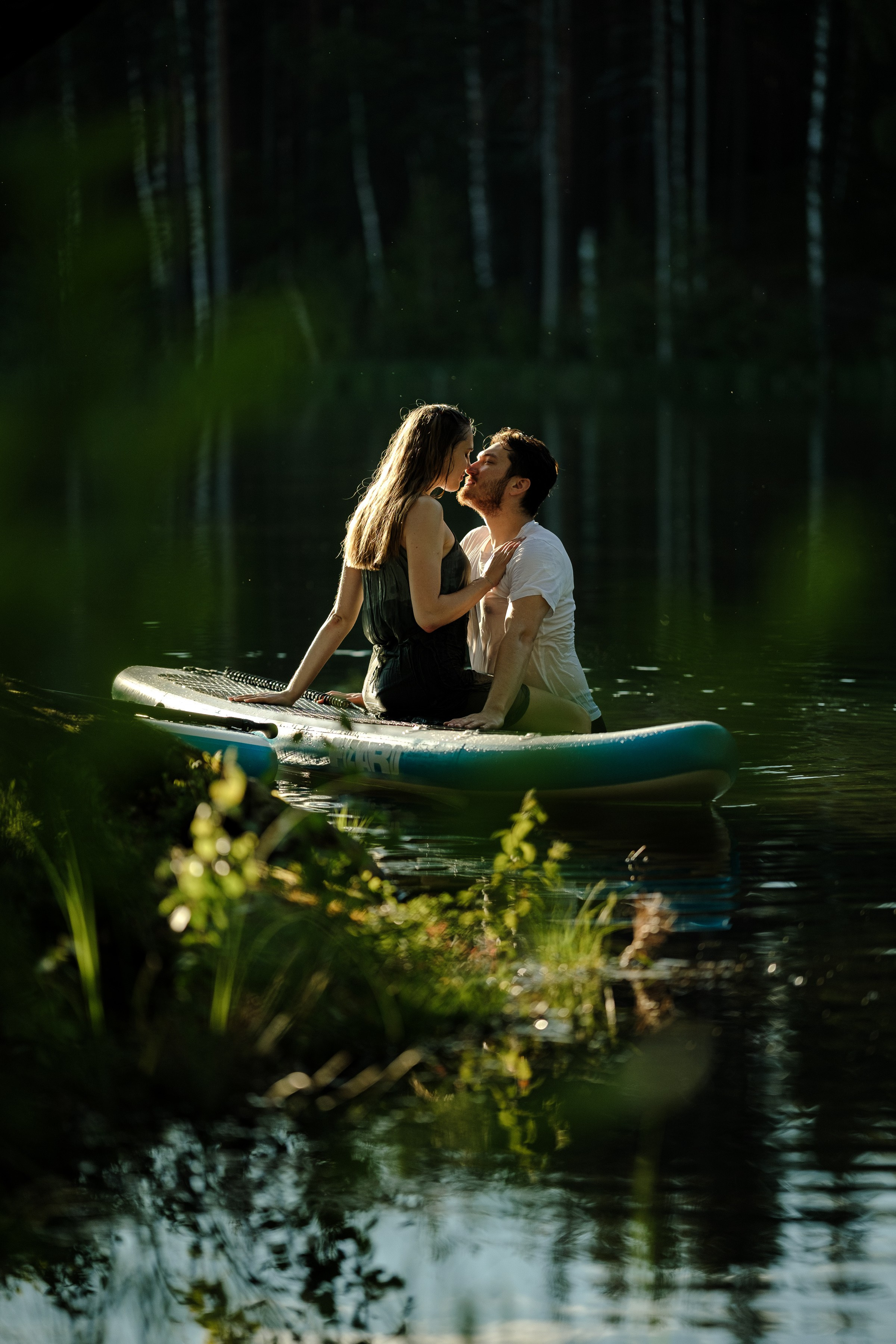 Петя и Лина, на сапах. Интерьерный фотограф и видеограф в Санкт-Петербурге Вадим Балбашевский