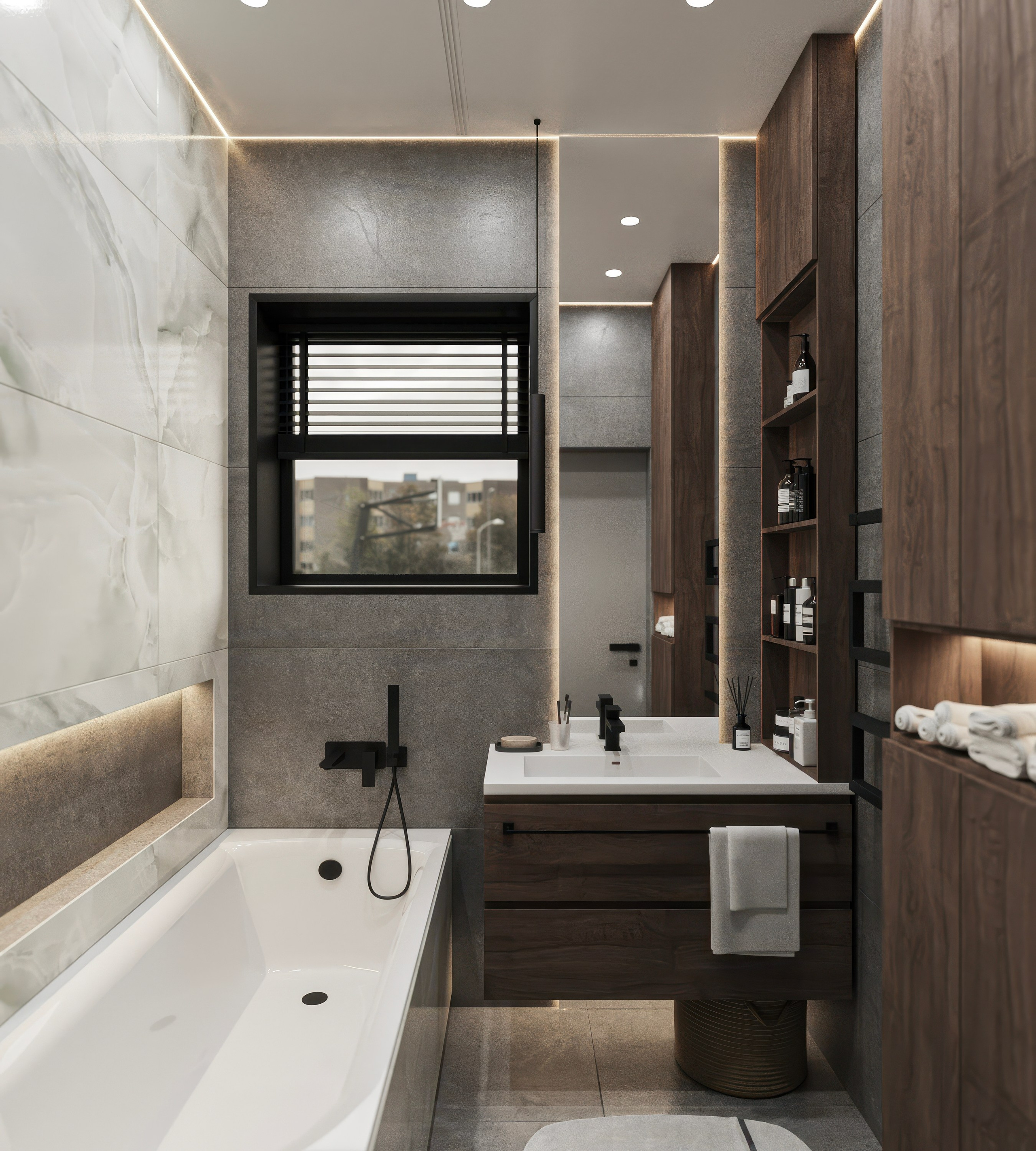 КП Гармония. Площадь 107 кв. м. Дизайнер интерьера в Новосибирске_Елена Сергеева