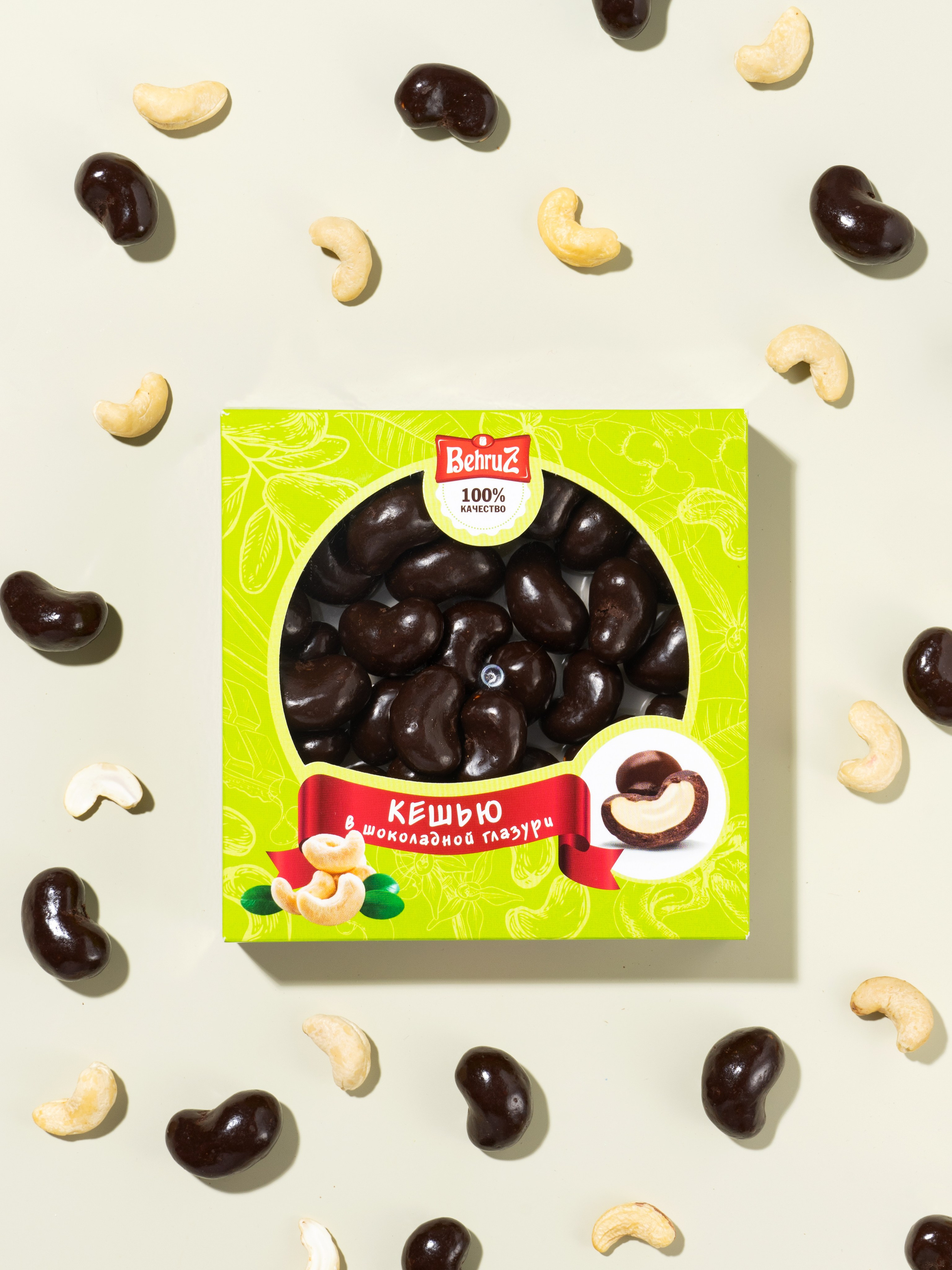 орешки кешью в шоколаде