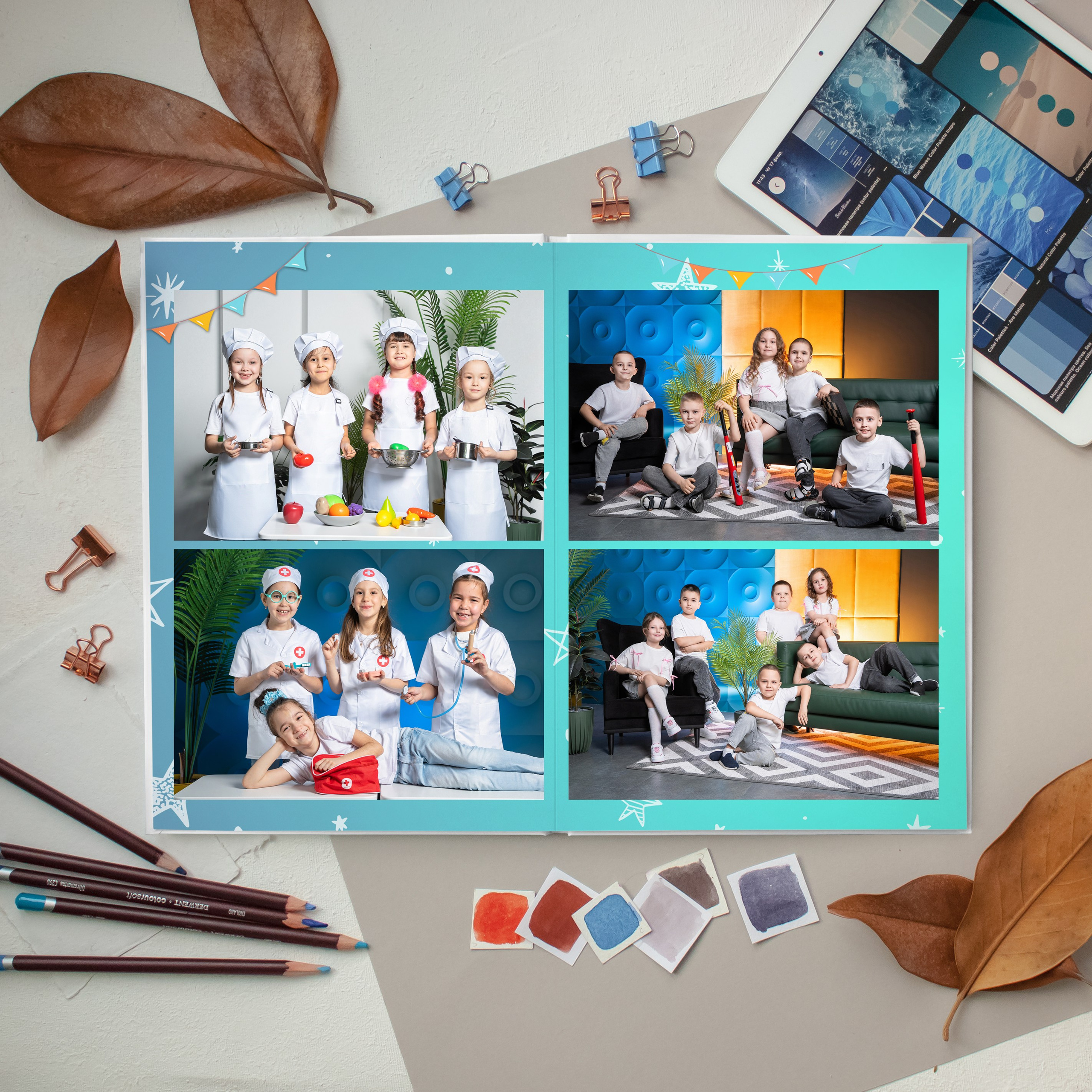 Детские сады. Выпускные альбомы Нижнекамск Набережные Челны Фотостудия Небо