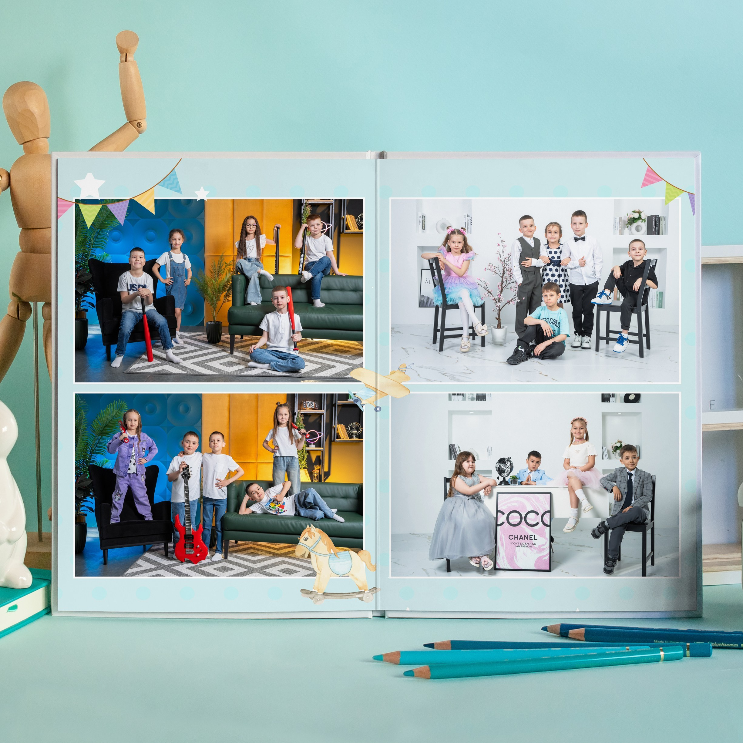Детские сады. Выпускные альбомы Нижнекамск Набережные Челны Фотостудия Небо