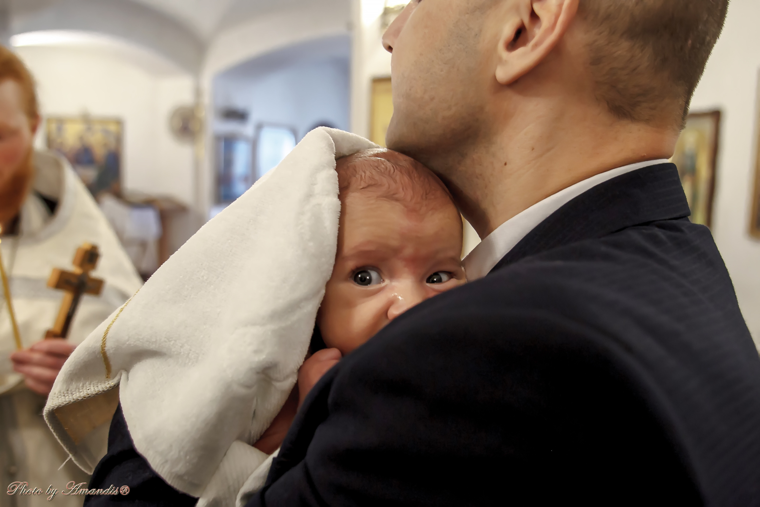 Крещение в Морском храме (август 2018). Репортажная съемка в Москве и области. Анималистика