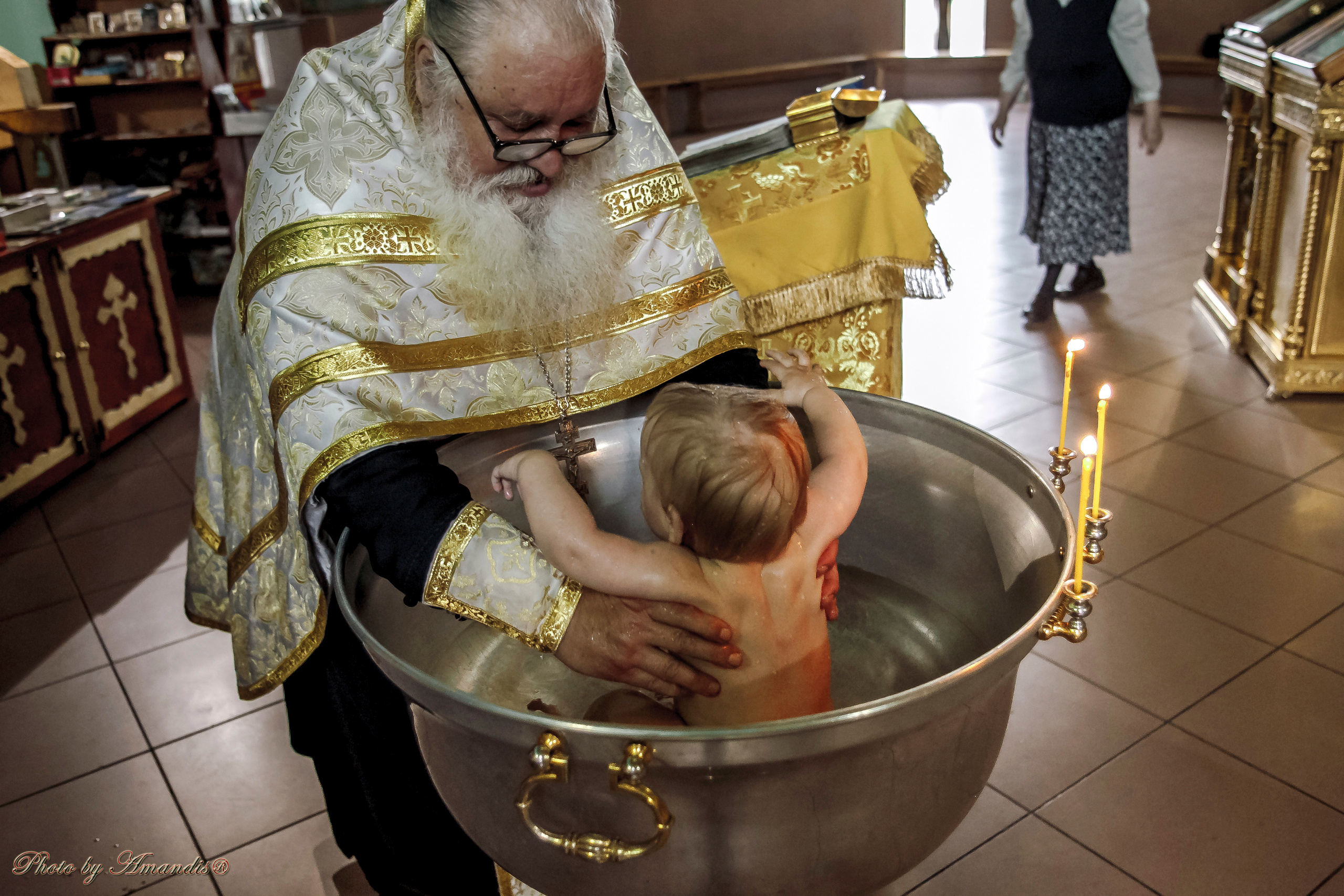 Крещение в п. Сероглазка (июль 2018). Репортажная съемка в Москве и области. Анималистика