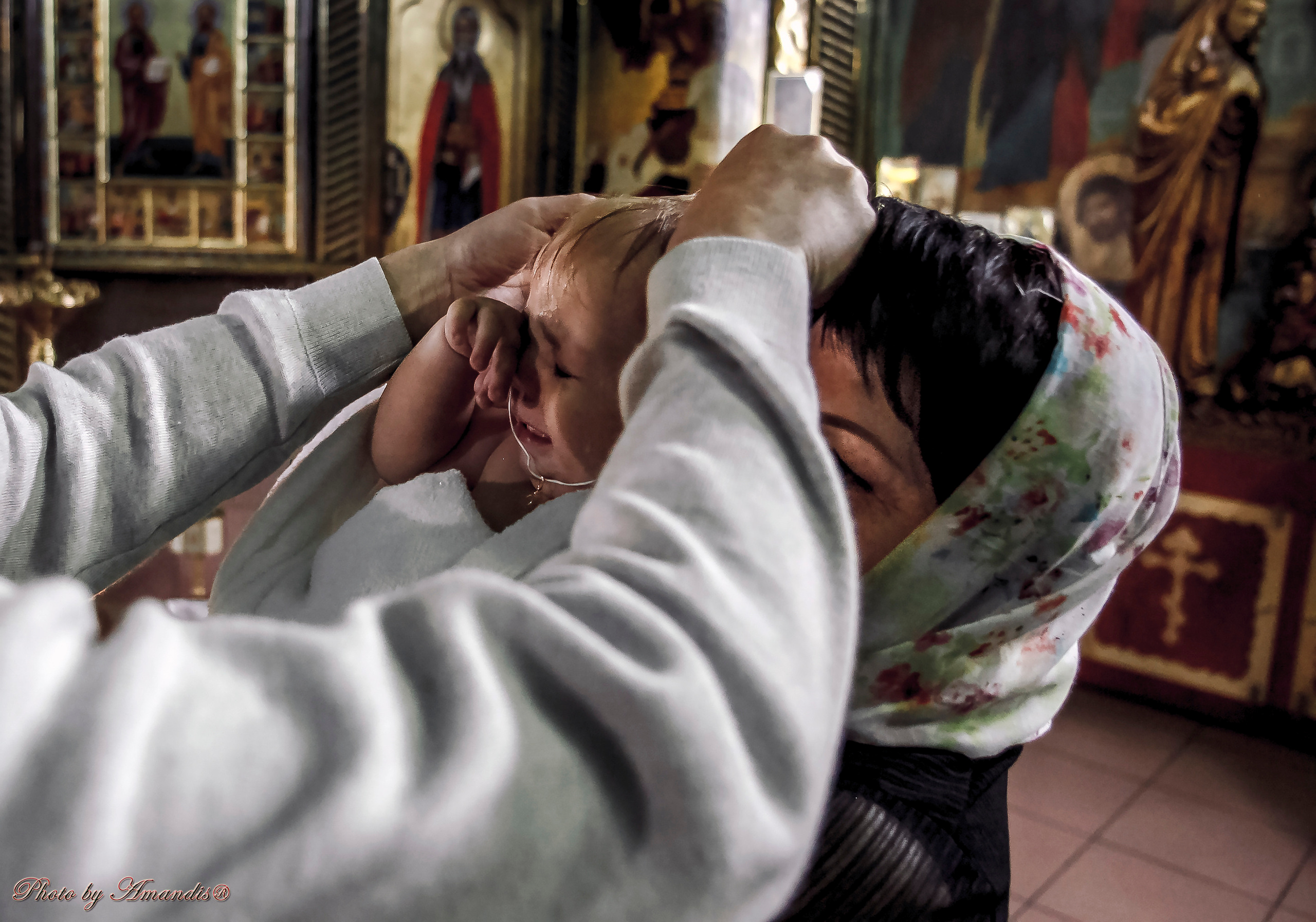 Крещение в п. Сероглазка (июль 2018). Репортажная съемка в Москве и области. Анималистика