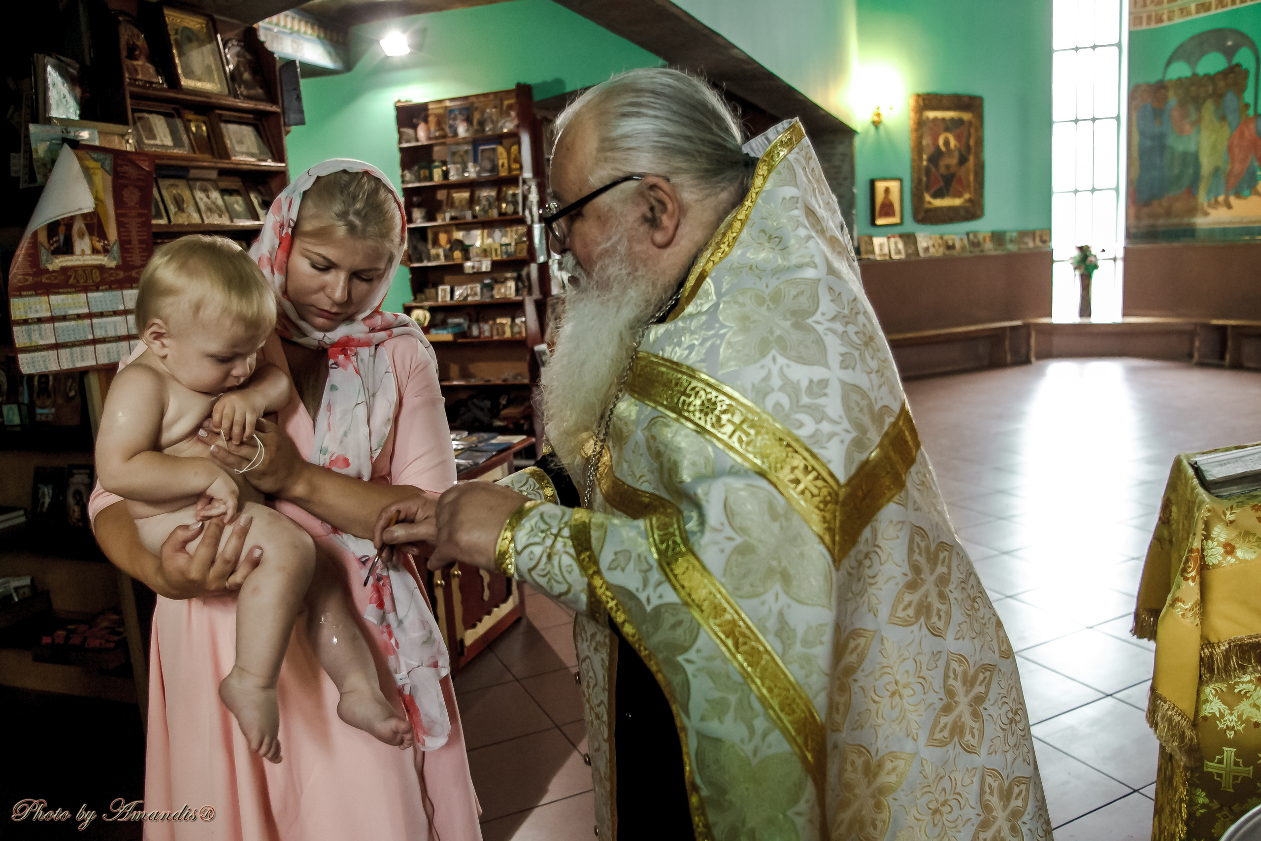 Крещение в п. Сероглазка (июль 2018). Репортажная съемка в Москве и области. Анималистика