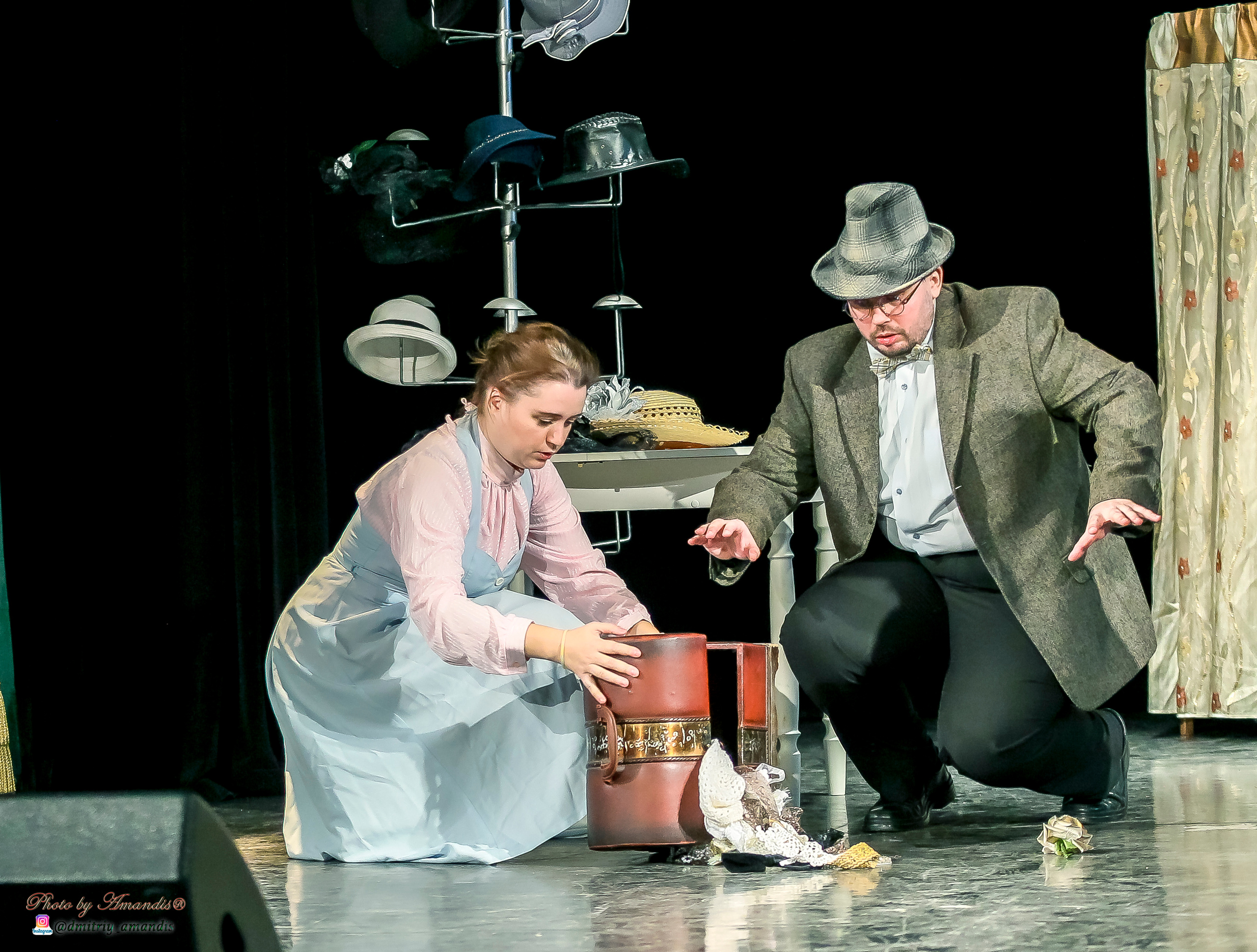 Спектакль «Hello, Dolly». ДК «Стимул» Москва. Репортажная съемка в Москве и области. Анималистика