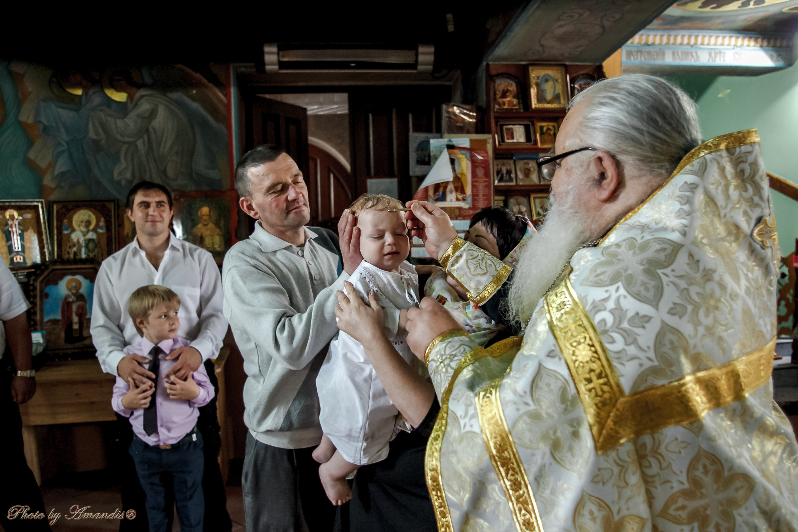 Крещение в п. Сероглазка (июль 2018). Репортажная съемка в Москве и области. Анималистика