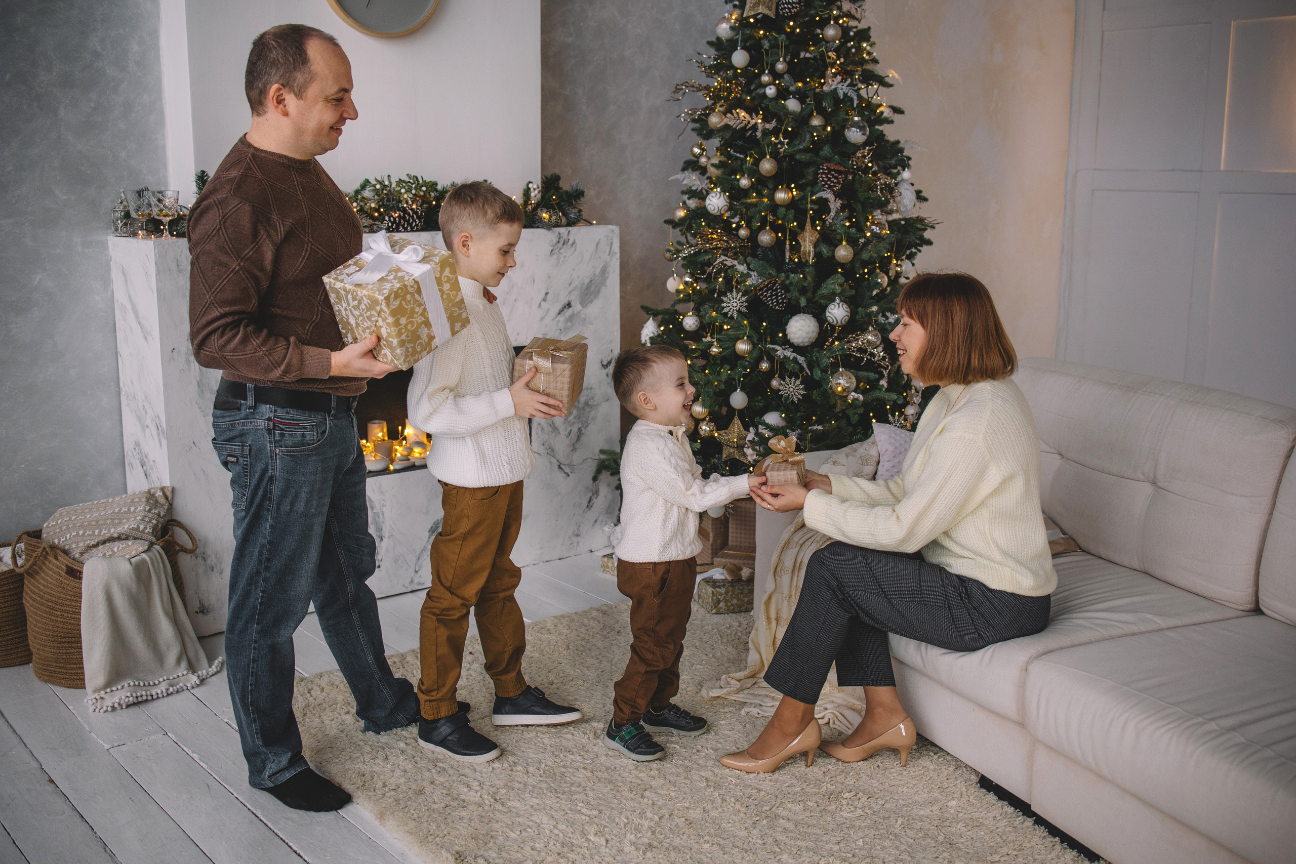 Примеры новогодних съёмок