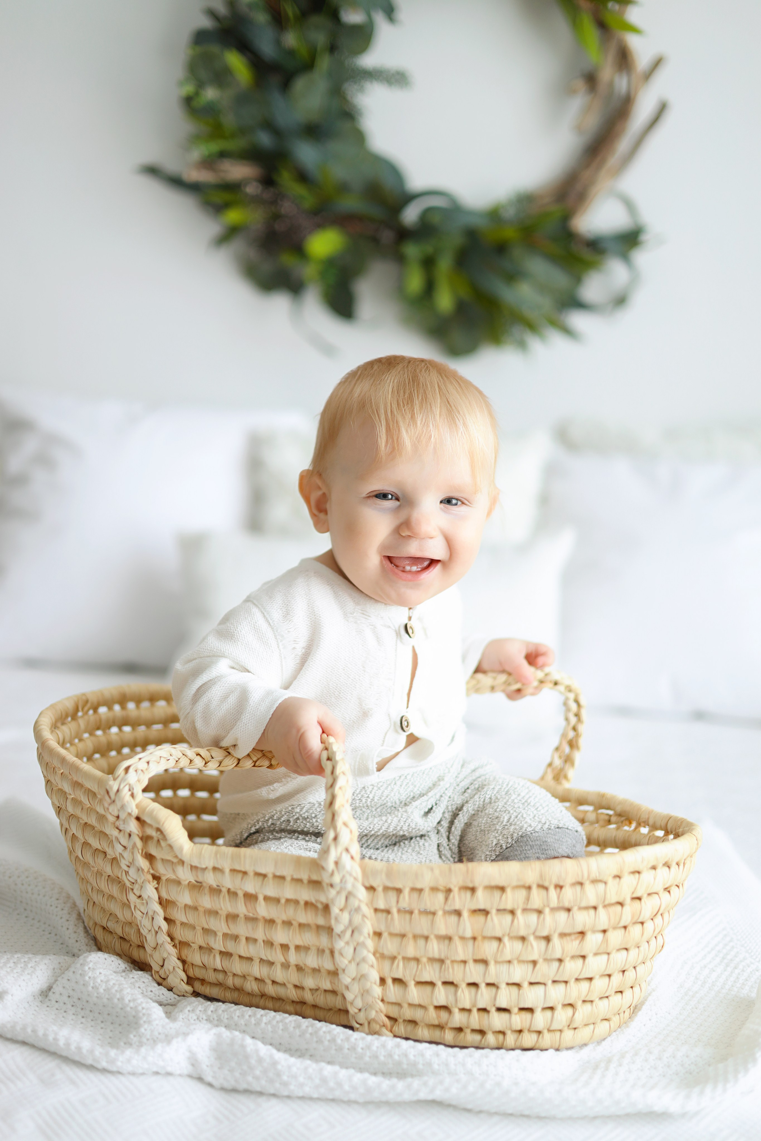 Владу 9 месяцев. Фотограф новорожденных Москва. Ньюборн фотограф Москва