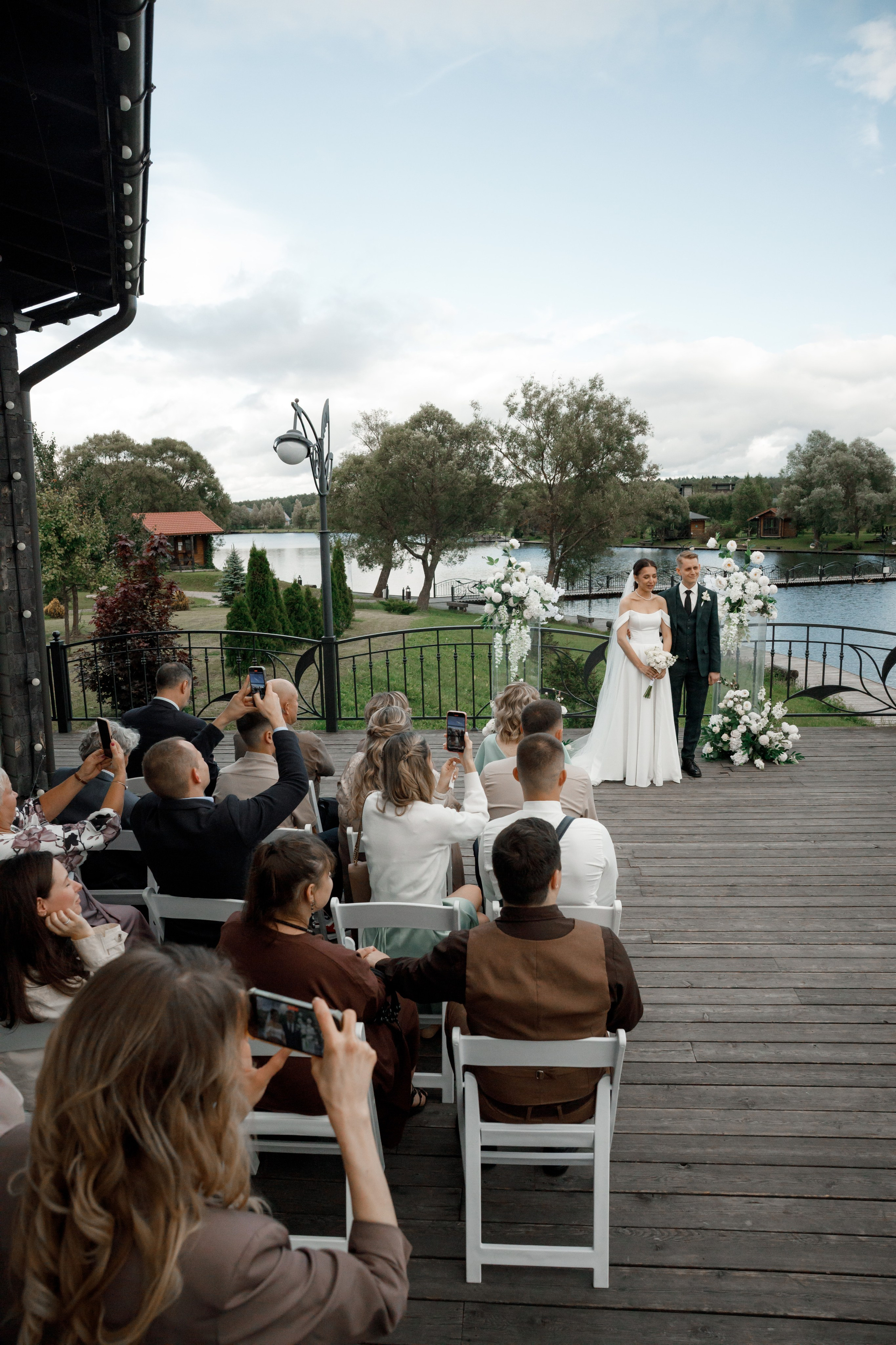 Регистрация в отеле Fish Point, ЗАГС Бутово, прогулка в Остафьево. Свадебный и репортажный фотограф (Москва, Королев и другие)