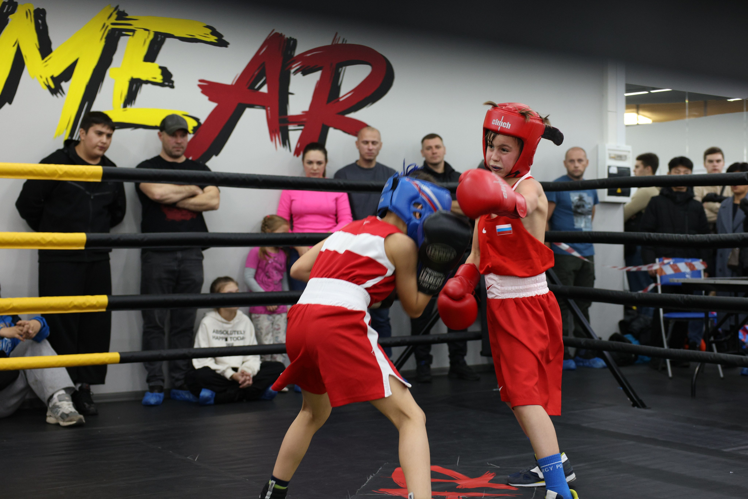 Открытый ринг «кубок ООО «ТЭК НеваСпецТяж». Фотограф Александр Заломаев