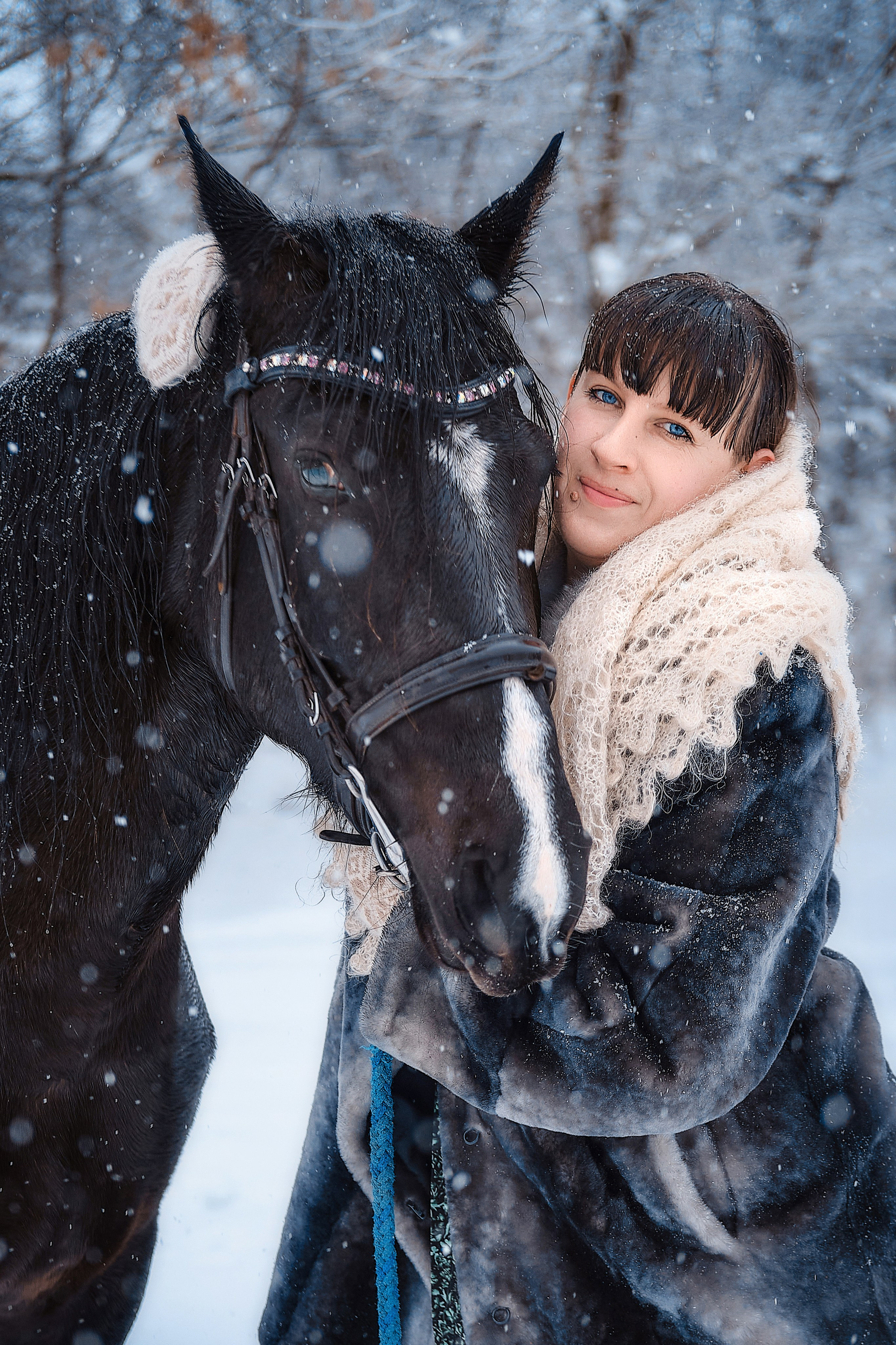 С лошадьми. Семейный и портретный фотограф в Новомосковске и Узловой Михеева Татьяна