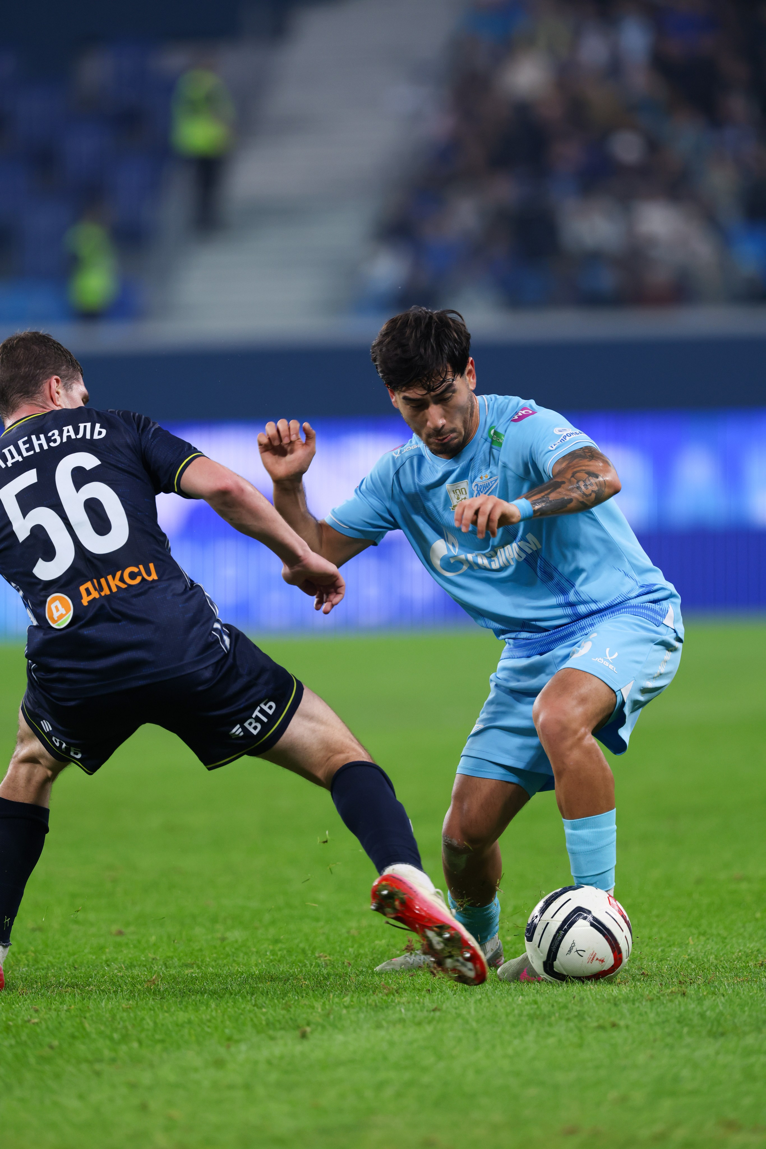 ФК «Зенит — ФК «Динамо» Москва 05.11.2025. Спортивный и репортажный фотограф Антон Тереханов