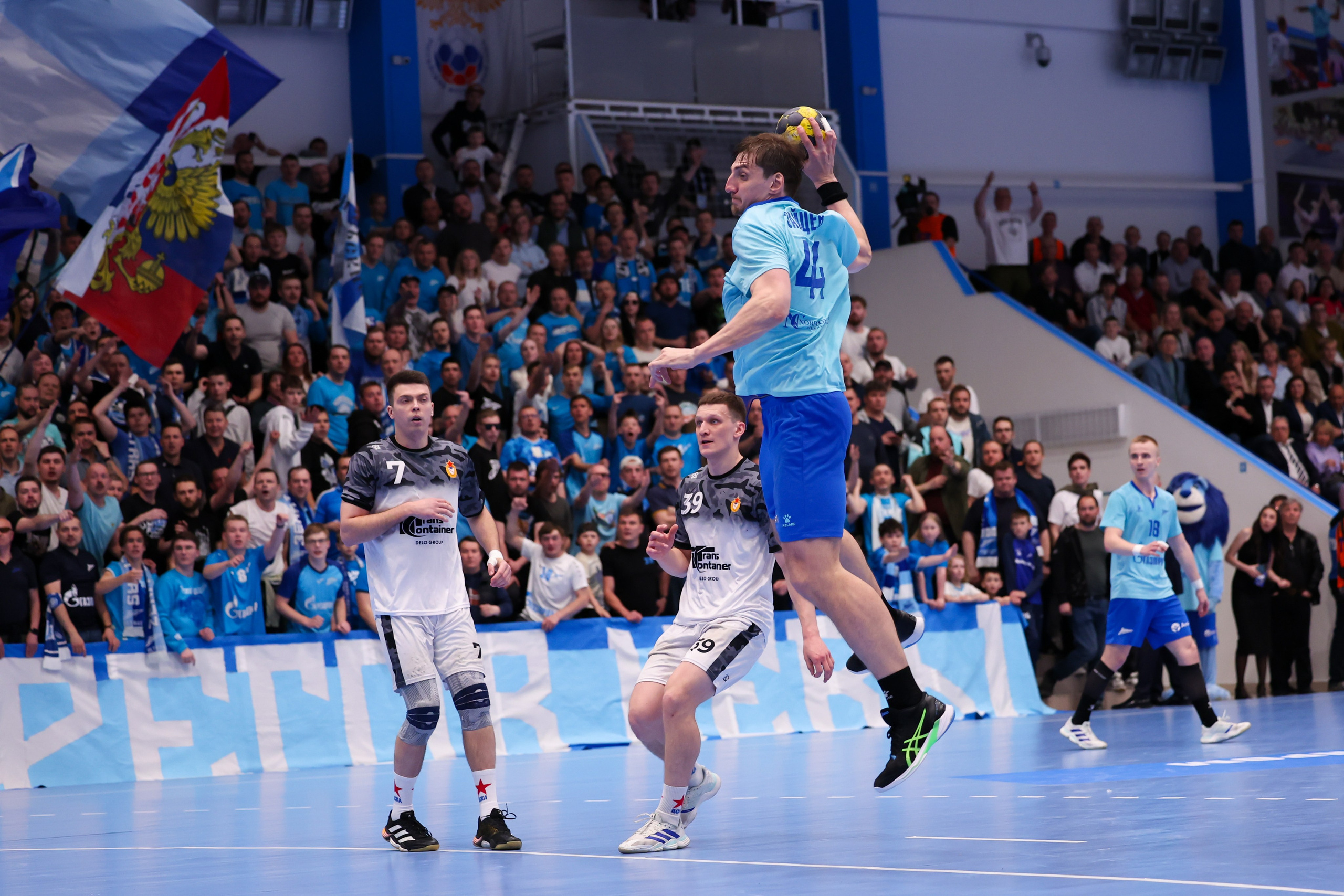 ГК Зенит — ГК ЦСКА финал ЧР2024/25 3 игра 28.05.2025. Спортивный и репортажный фотограф Антон Тереханов