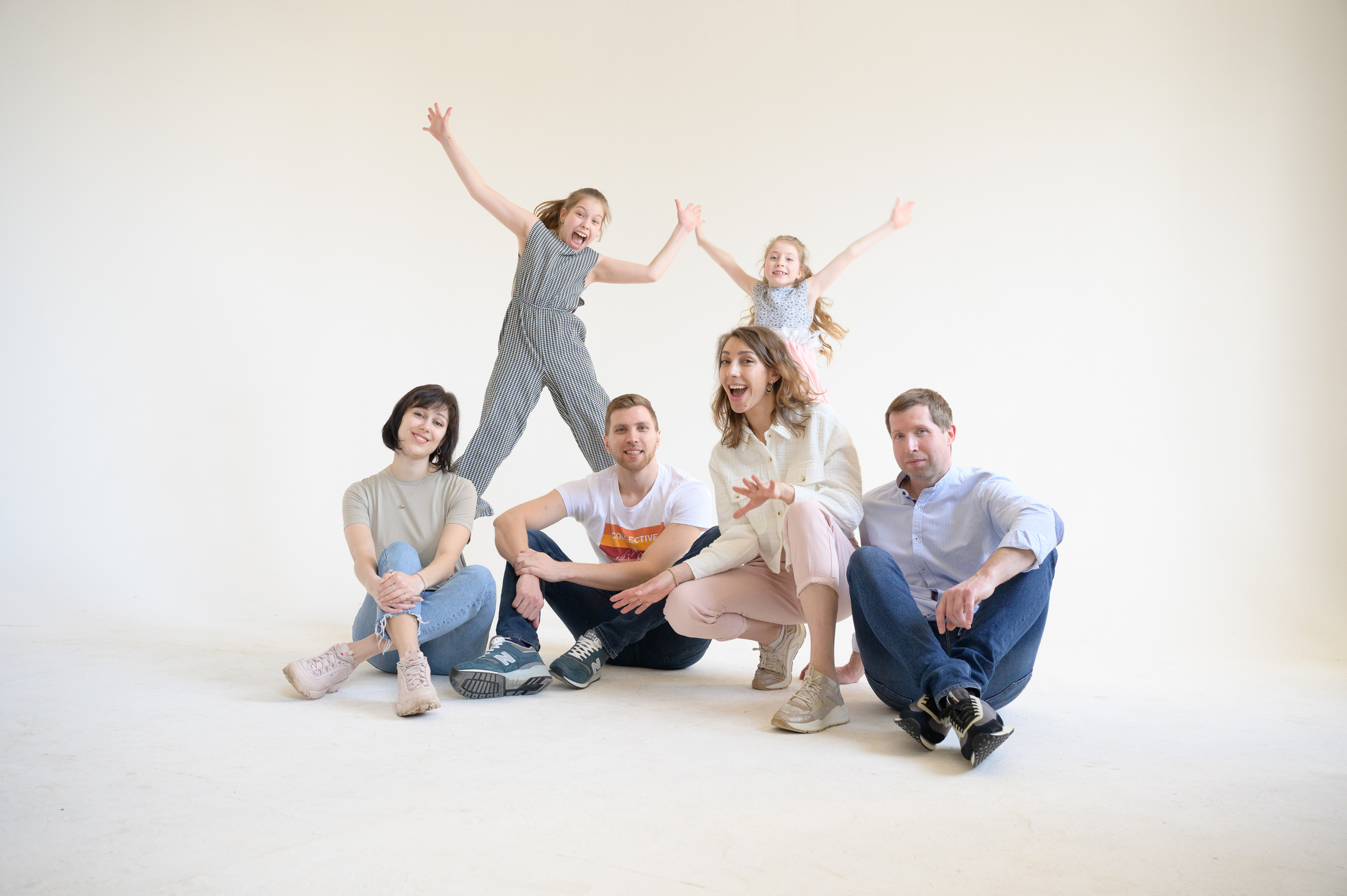 Фотосессия большой семьи. Фотограф во Владимире Ирина Курицына