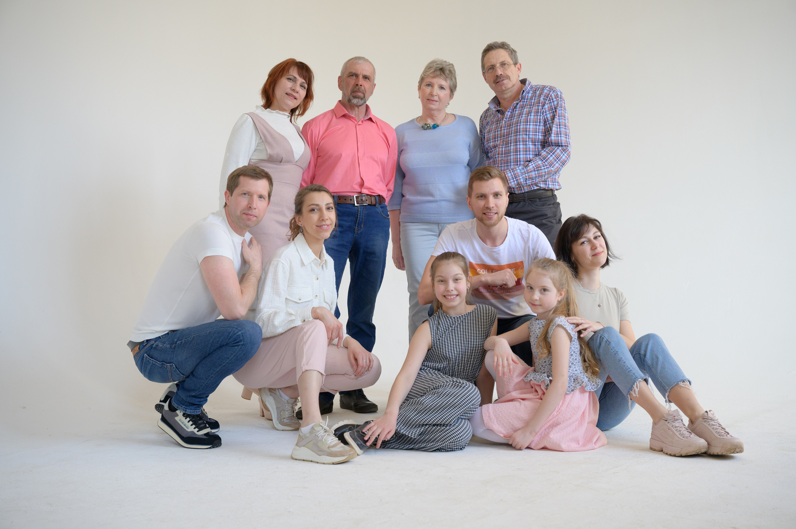 Фотосессия большой семьи. Фотограф во Владимире Ирина Курицына