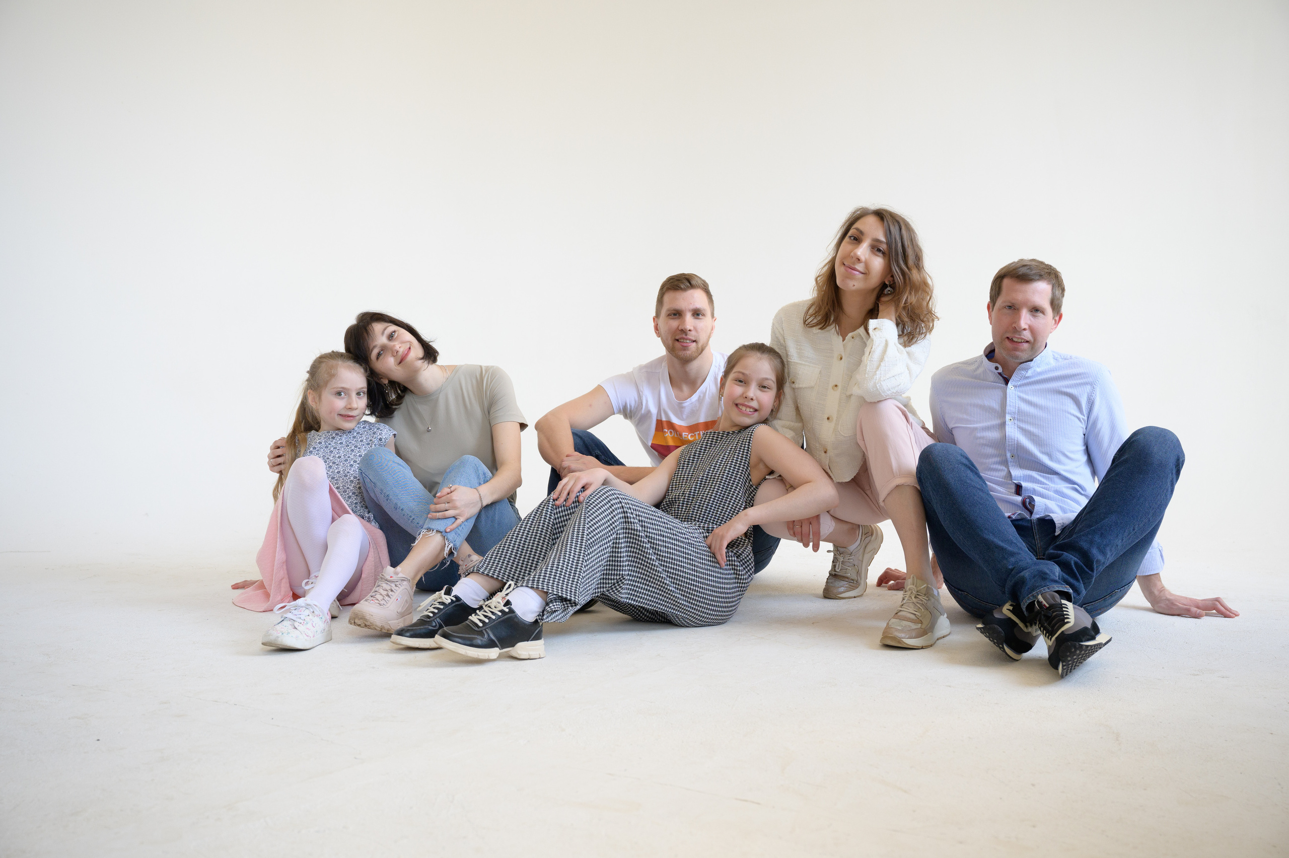 Фотосессия большой семьи. Фотограф во Владимире Ирина Курицына