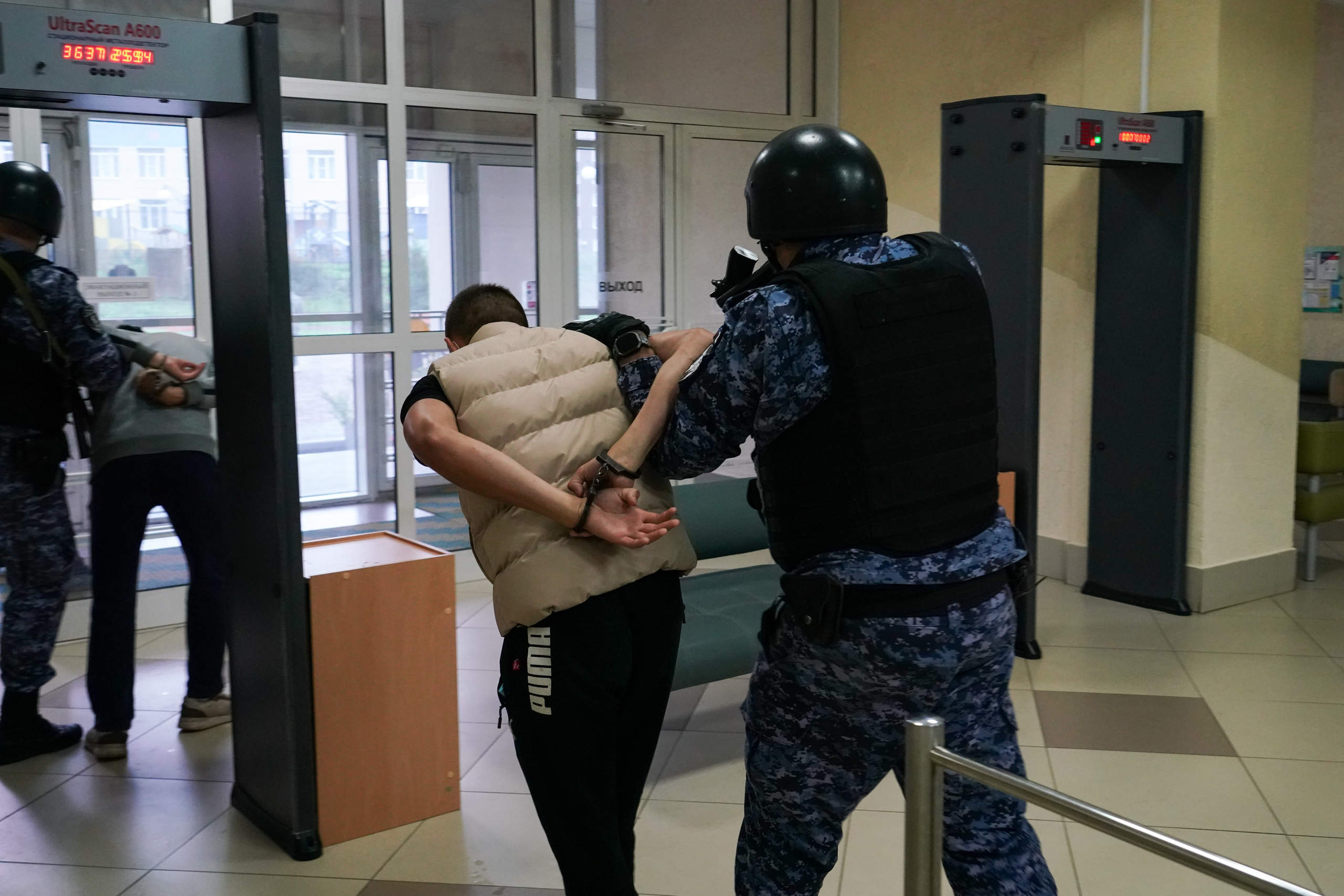 Всероссийские учения по антитеррористической угрозе. Фотограф Кемерово
