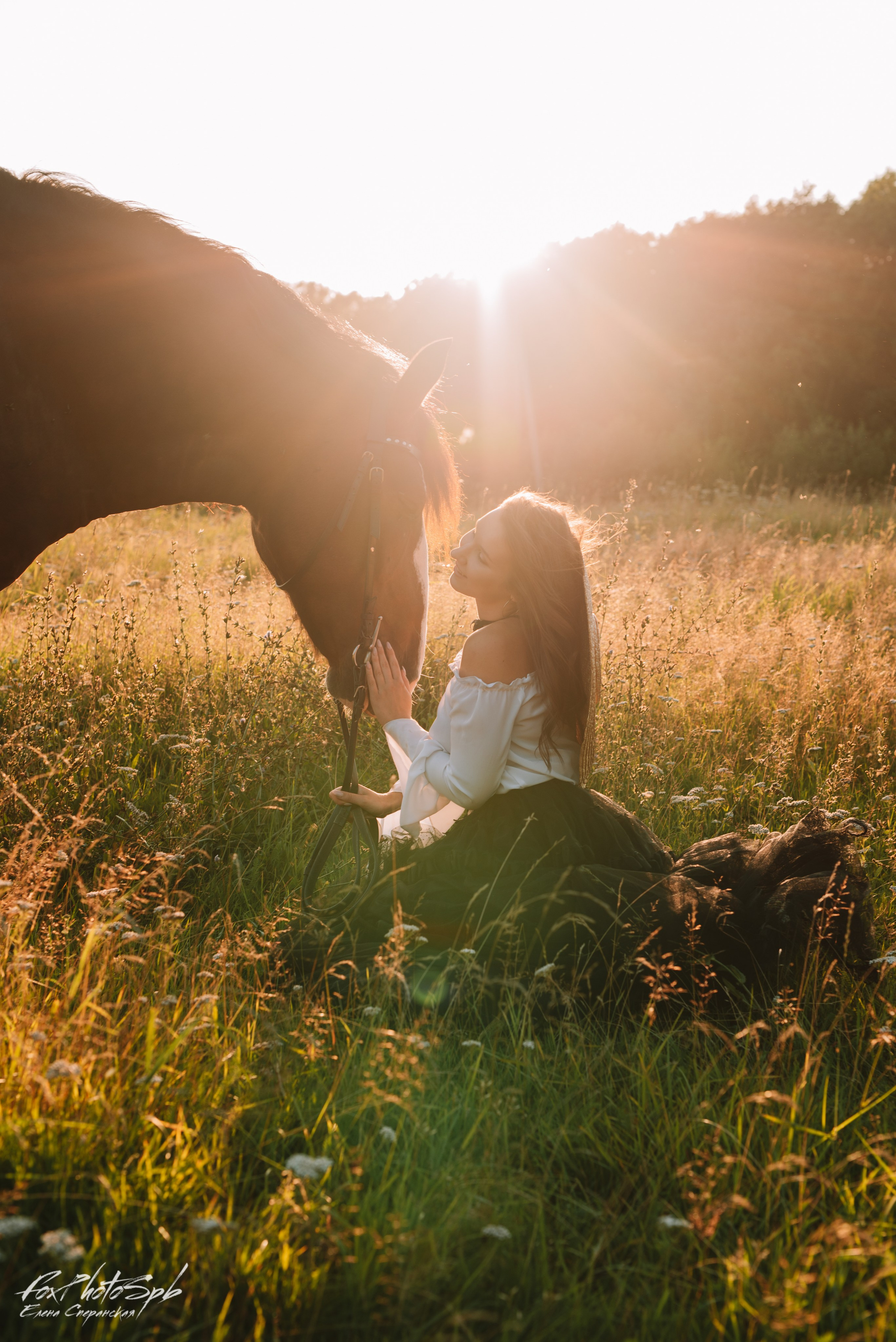 С лошадками. Фотограф в Санкт-Петербурге и Ленинградской области