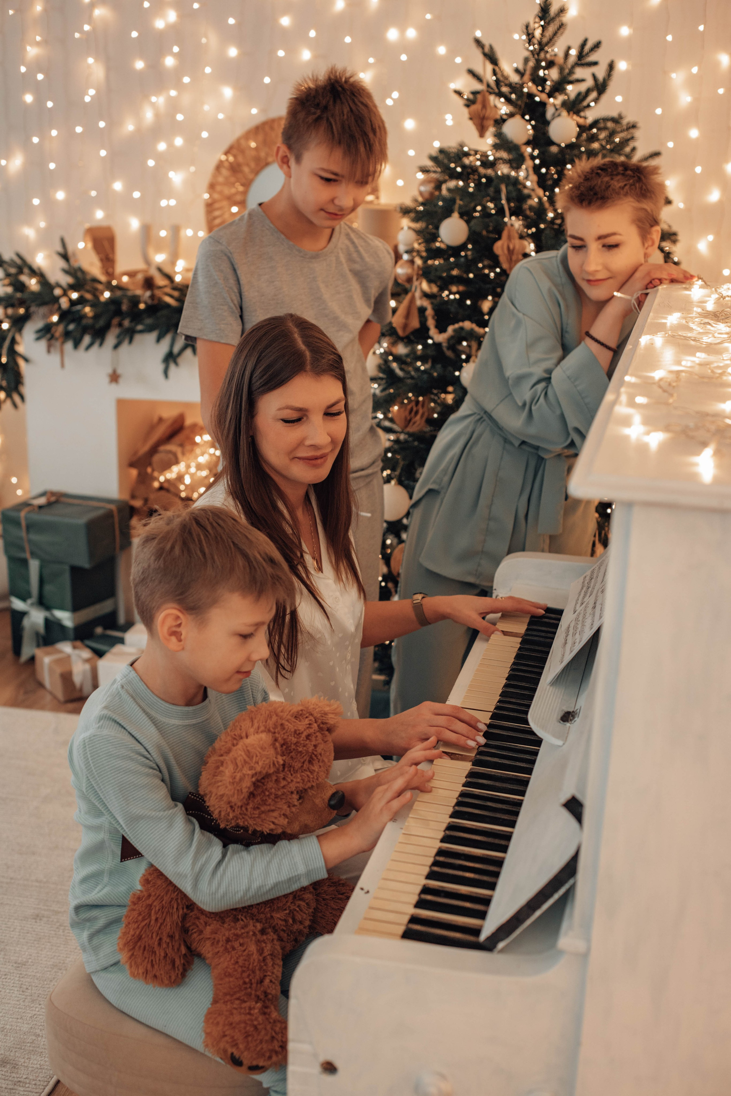 В студии. Семейный фотограф Москва Ирина Малышева