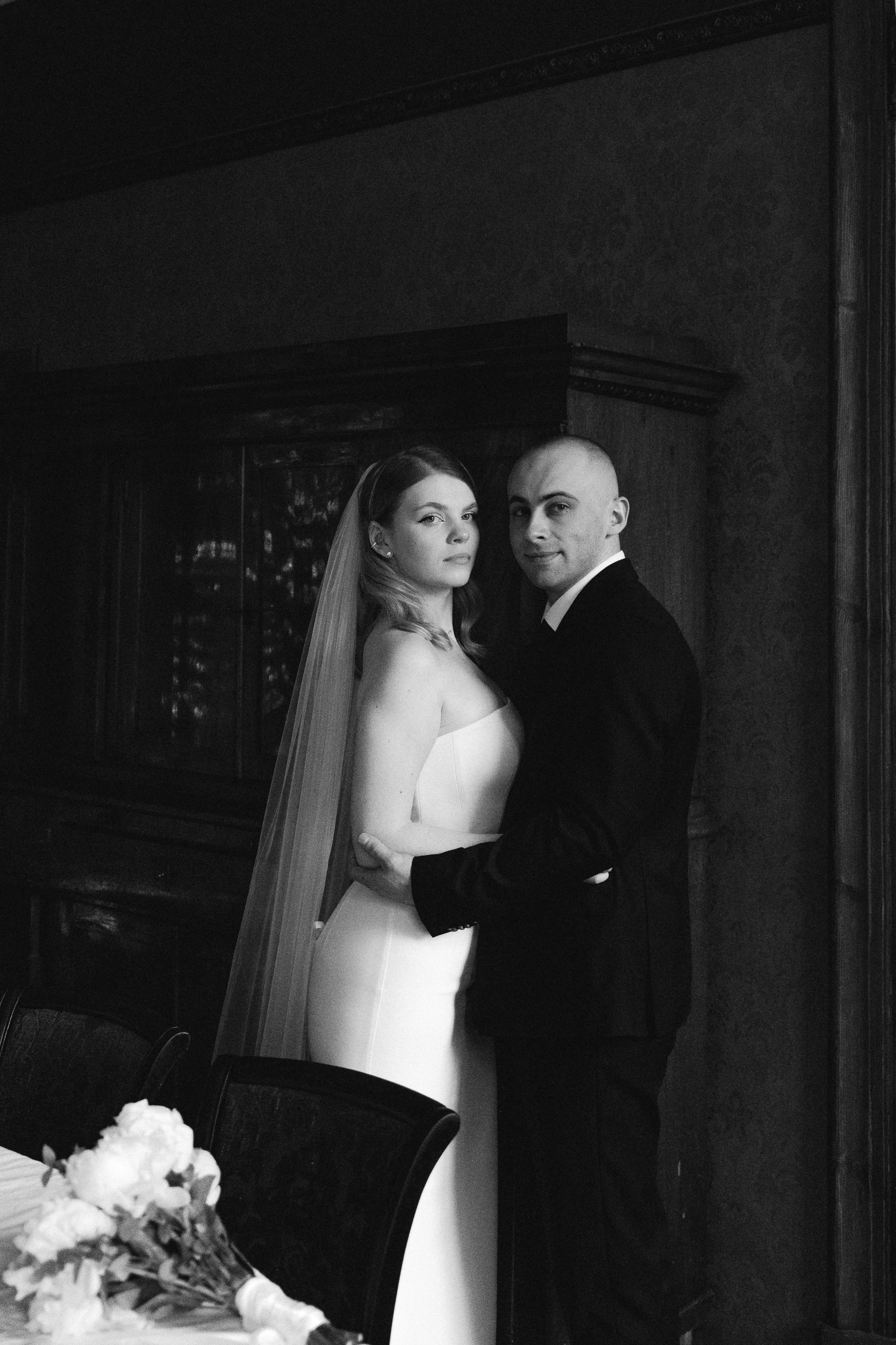 Мария и Алексей, студия 1884. Свадебный фотограф в Москве Анна Полушина