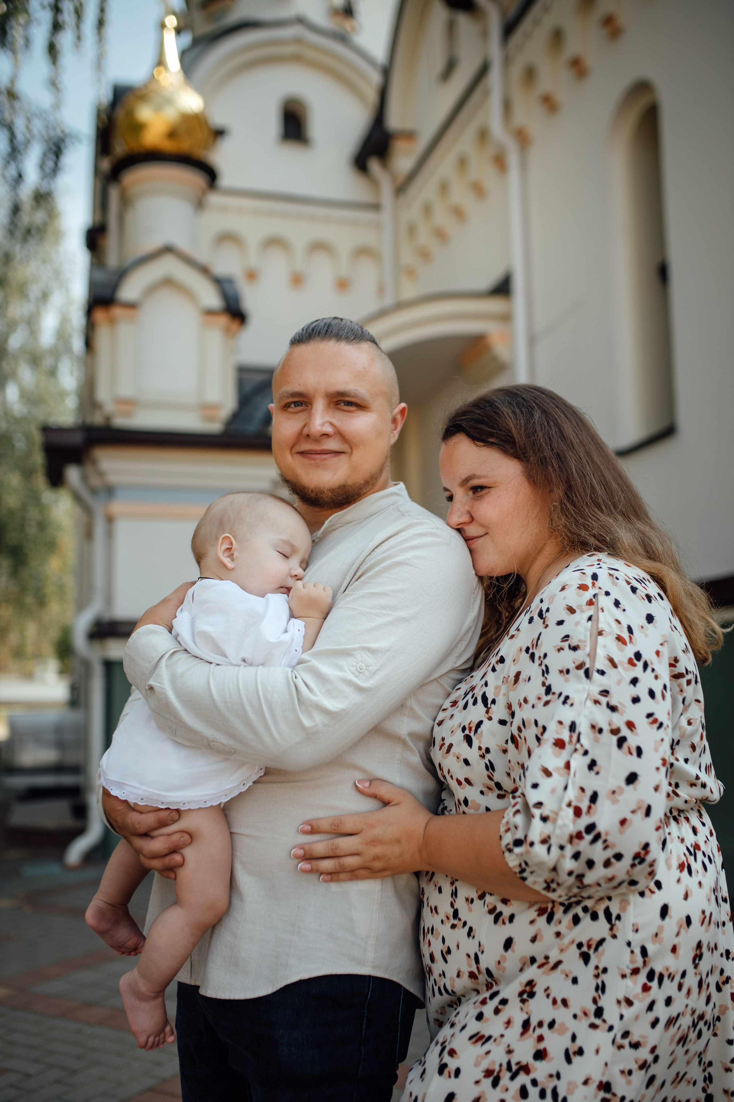 Крещение Егора (Георгия) Державный храм, св. Елисаветенского монастыря, Новинки, август 2024