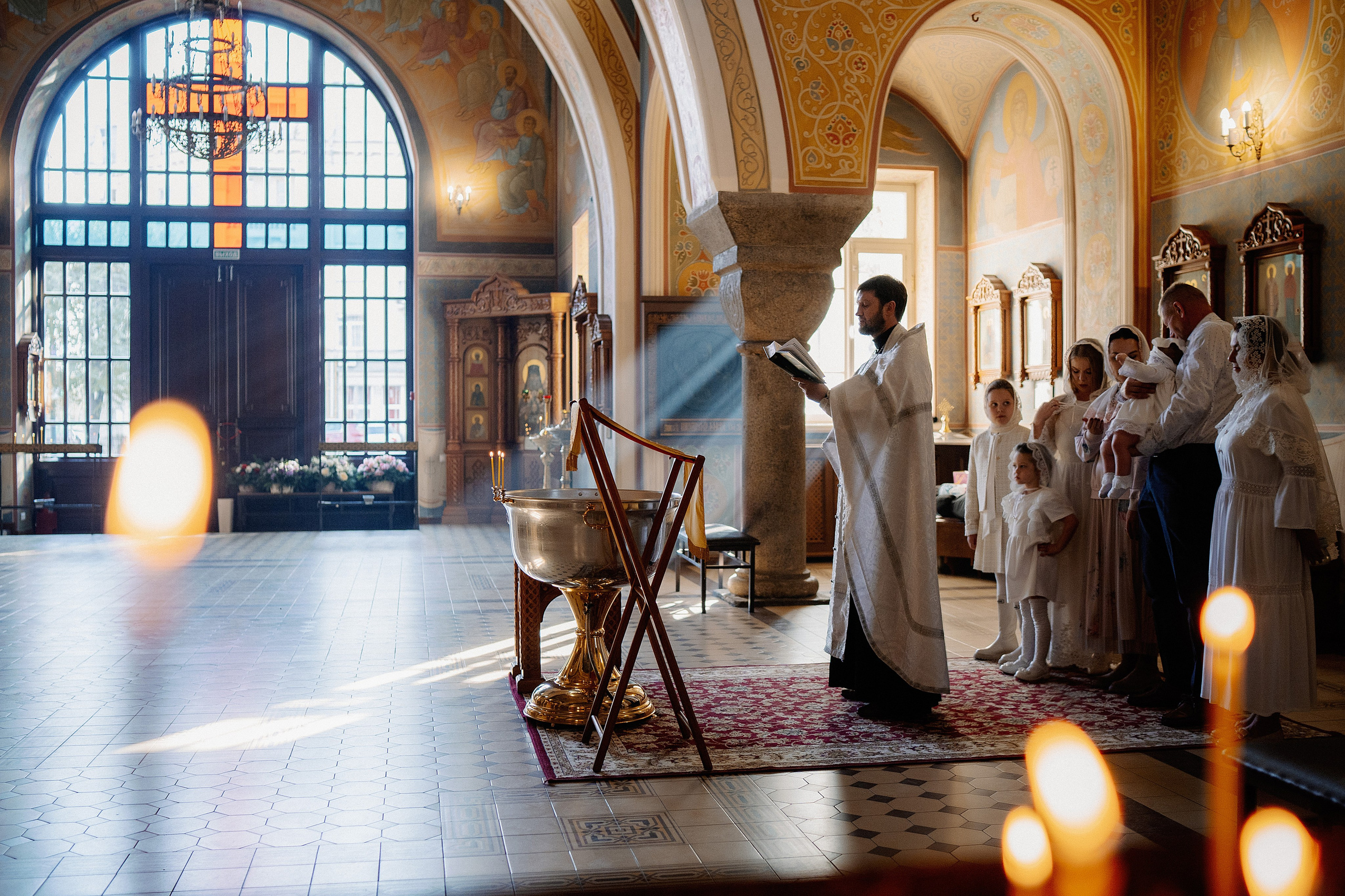 Крещение Красимиры. Фотограф на Крещение и Венчание в Красноярске Рамазанова Юлия
