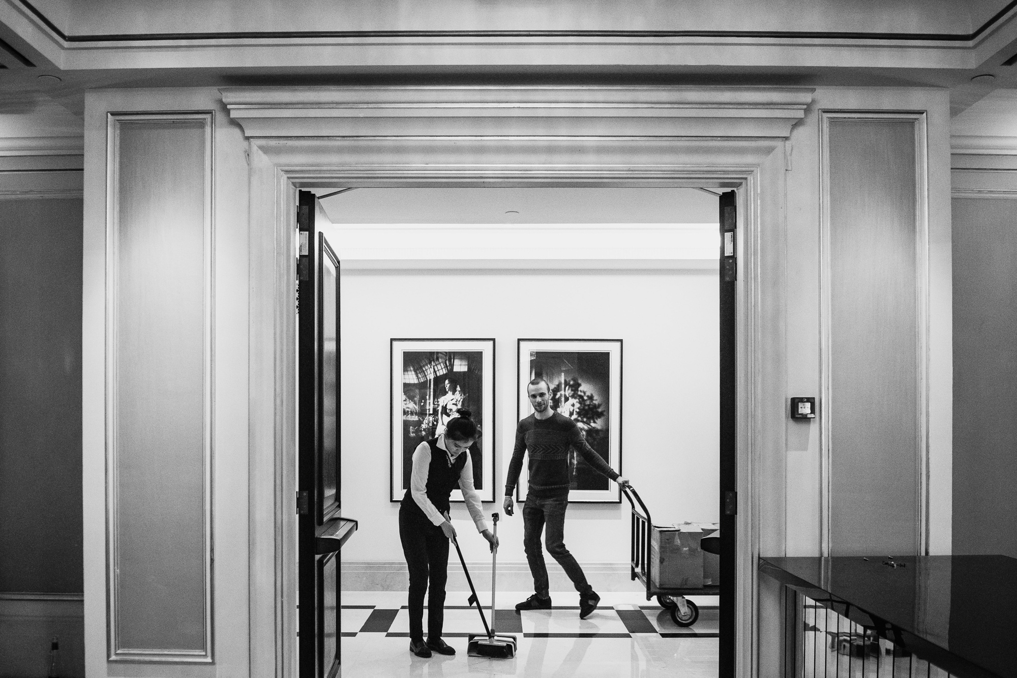 Behind the scenes. Алина Посторонка