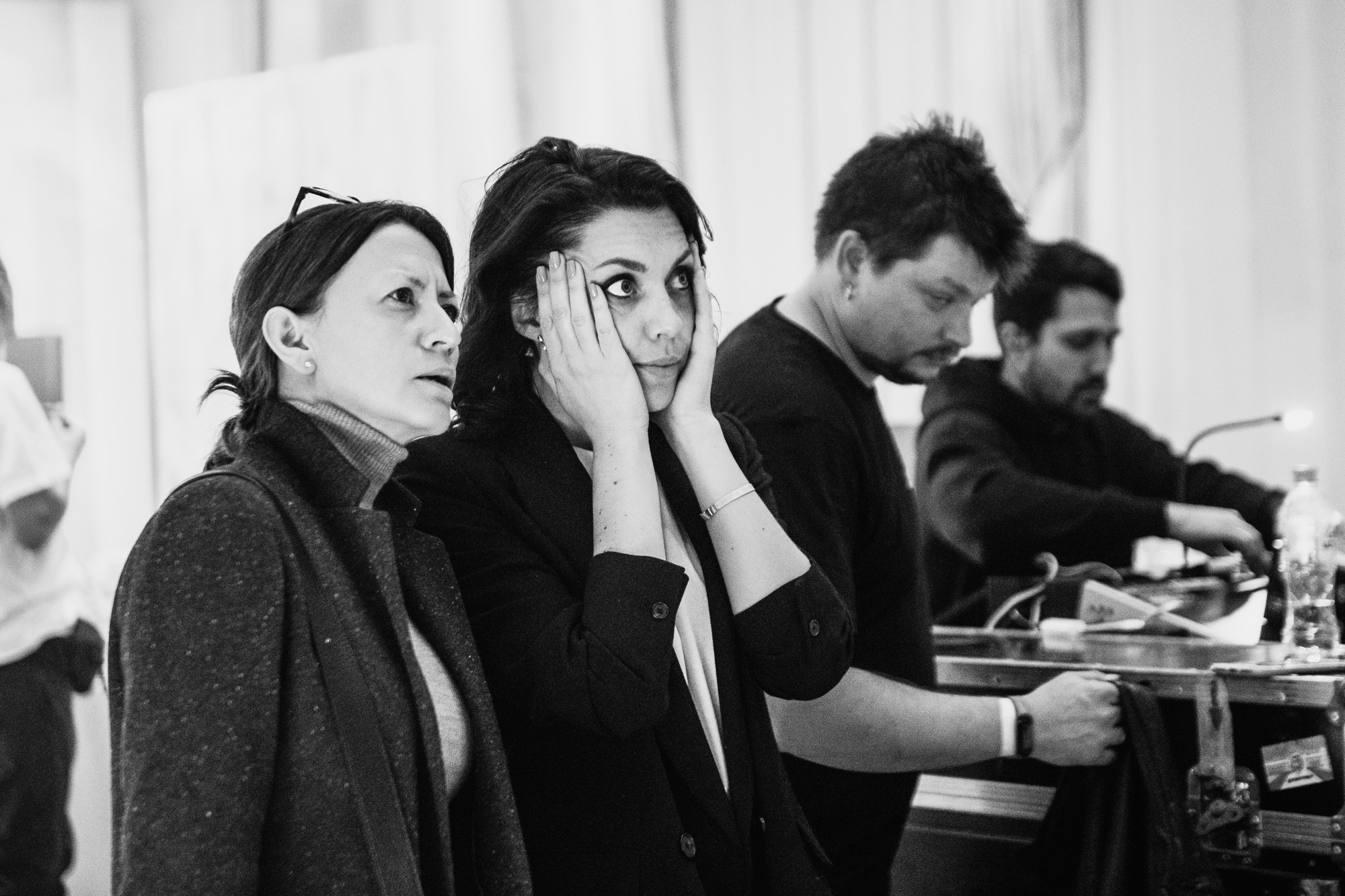 Behind the scenes. Алина Посторонка