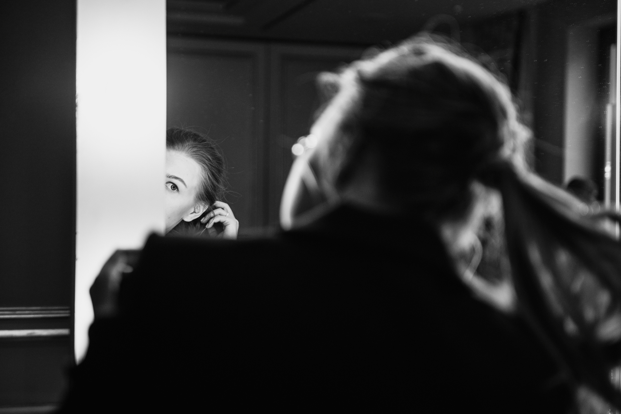 Behind the scenes. Алина Посторонка