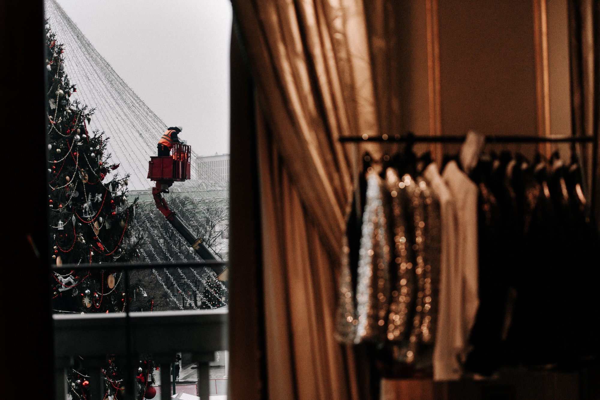 Behind the scenes. Алина Посторонка