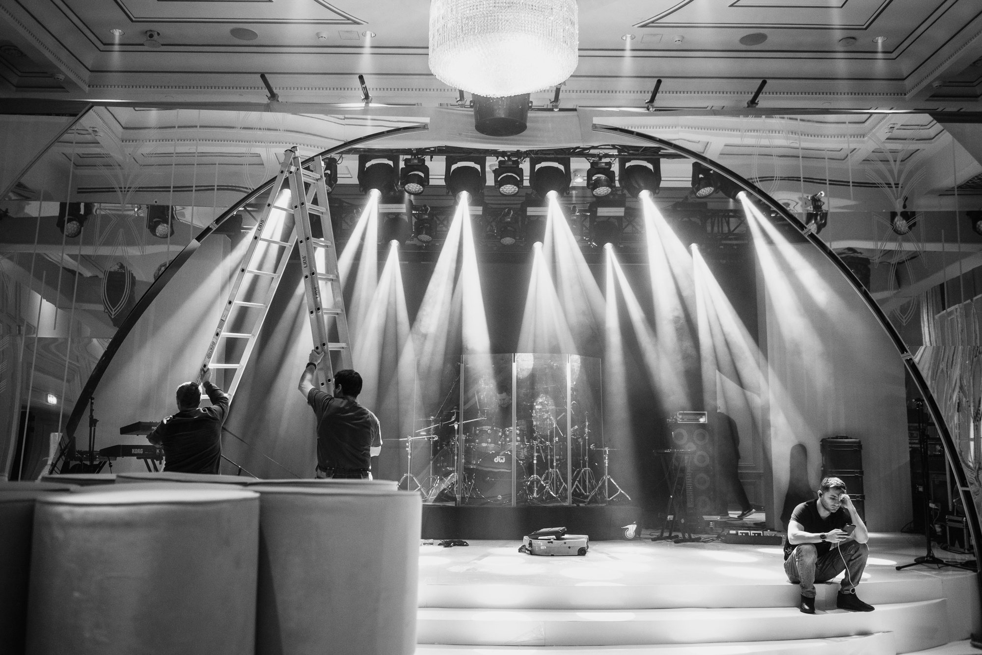 Behind the scenes. Алина Посторонка