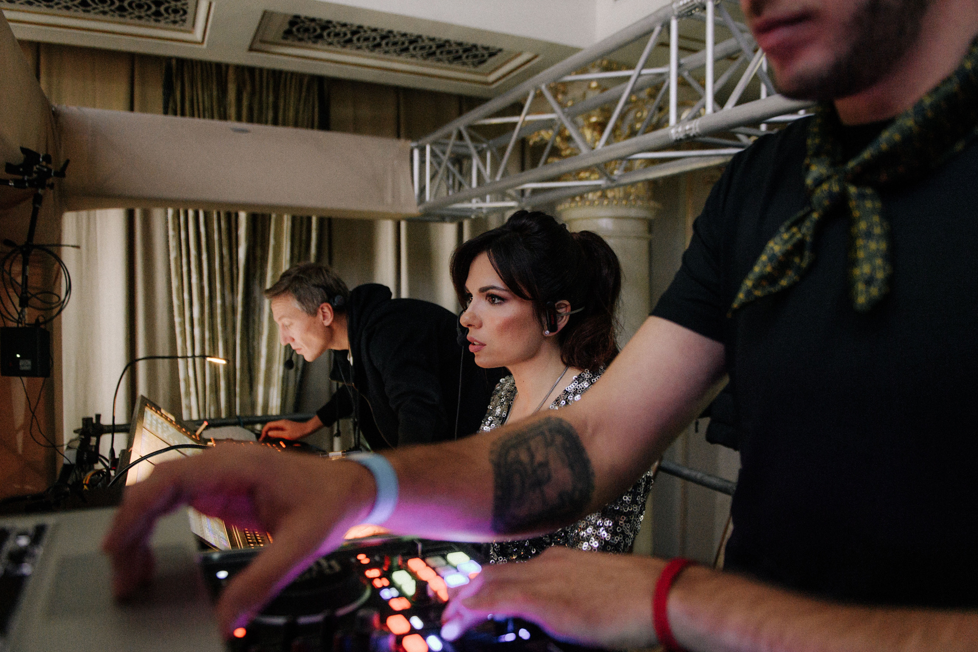 Behind the scenes. Алина Посторонка