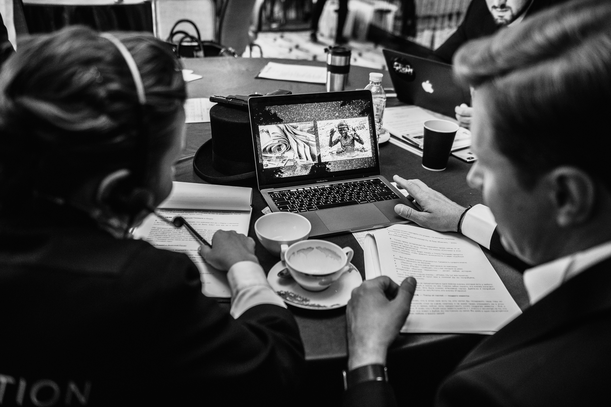 Behind the scenes. Алина Посторонка