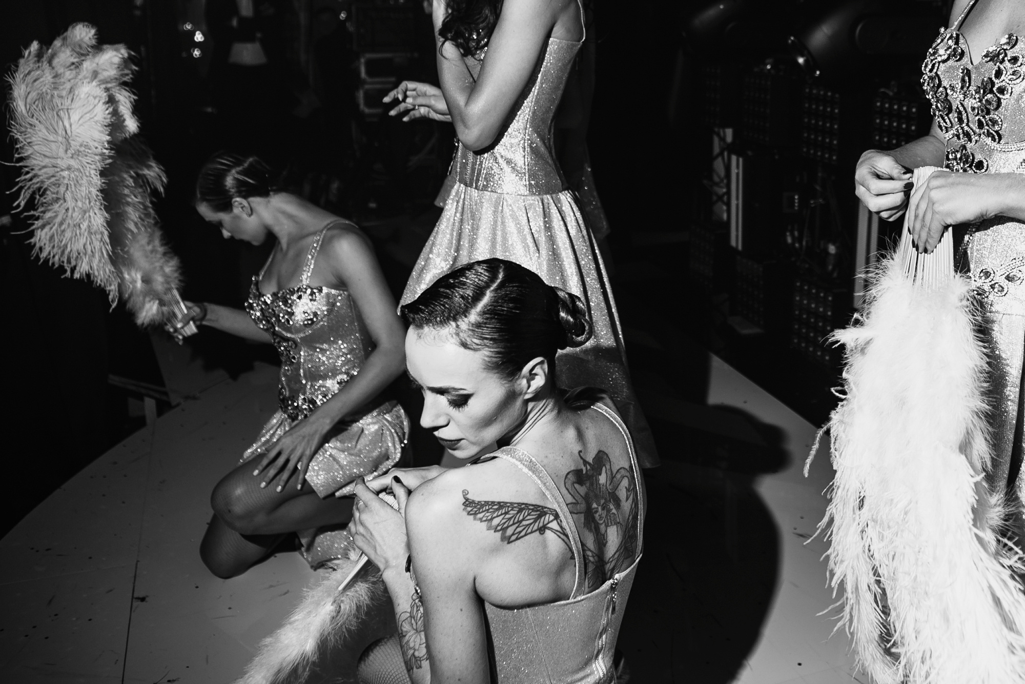 Behind the scenes. Алина Посторонка