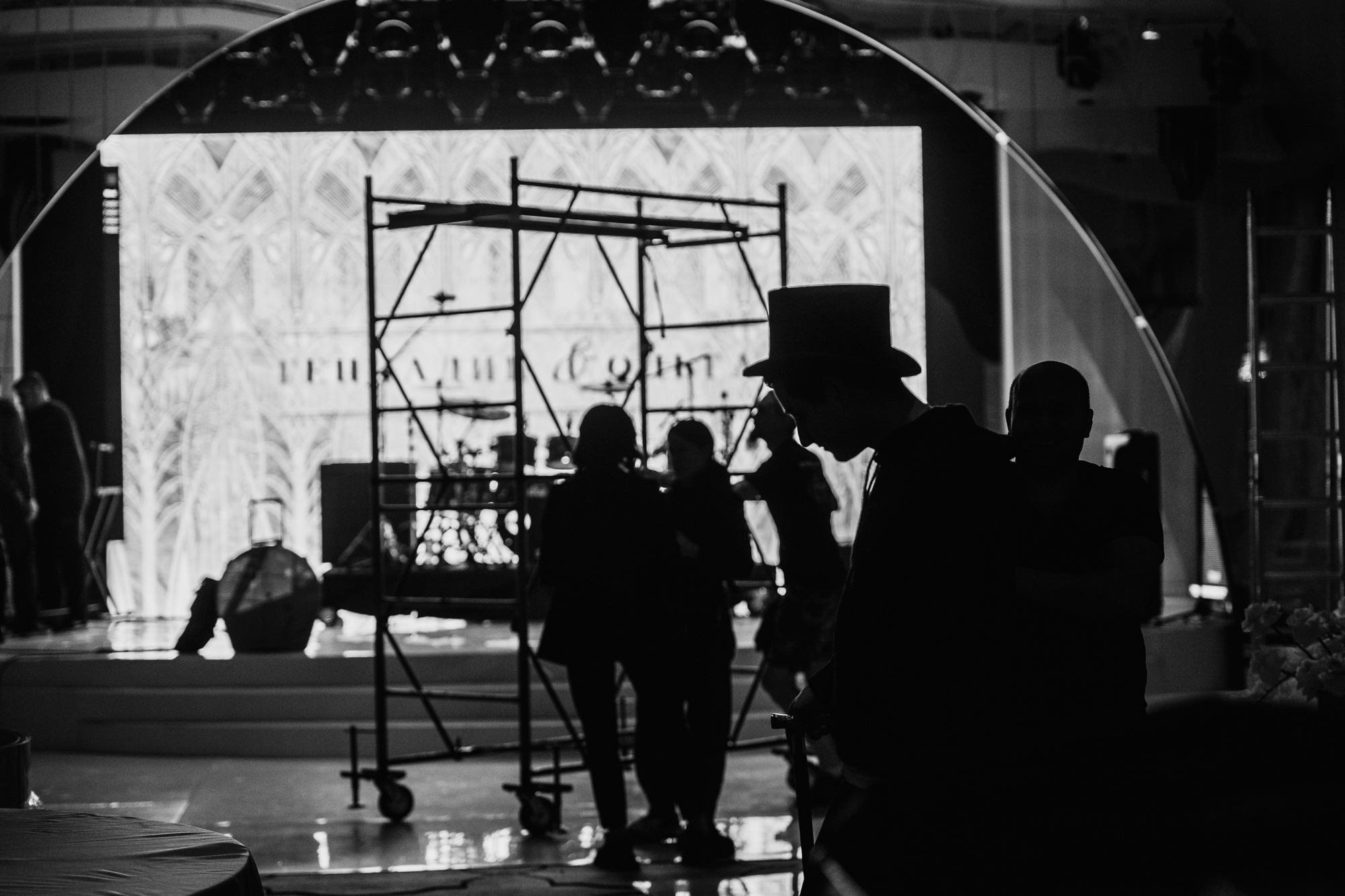 Behind the scenes. Алина Посторонка