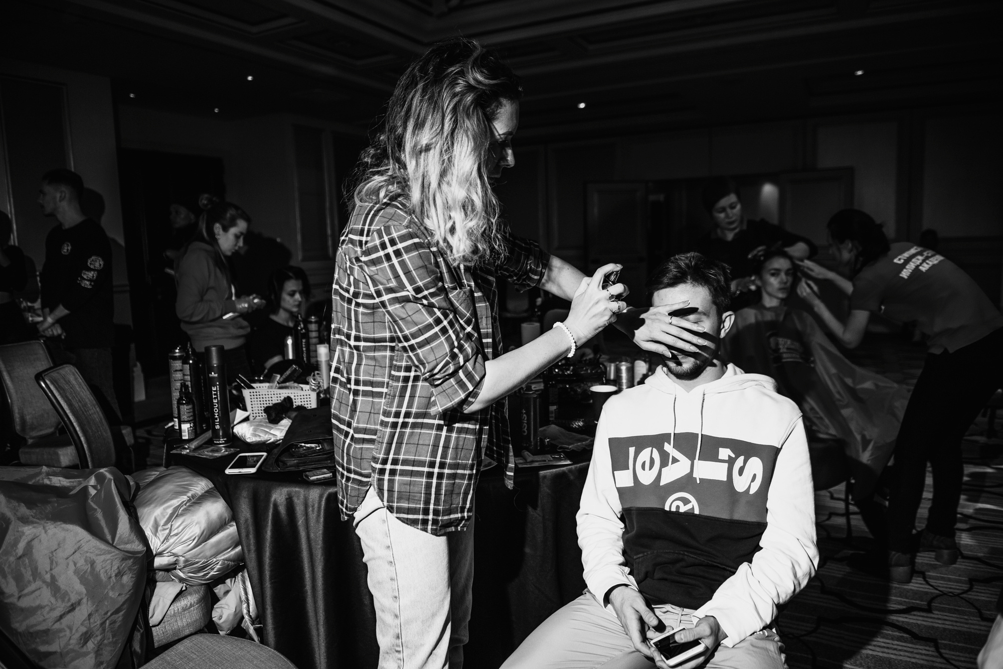 Behind the scenes. Алина Посторонка