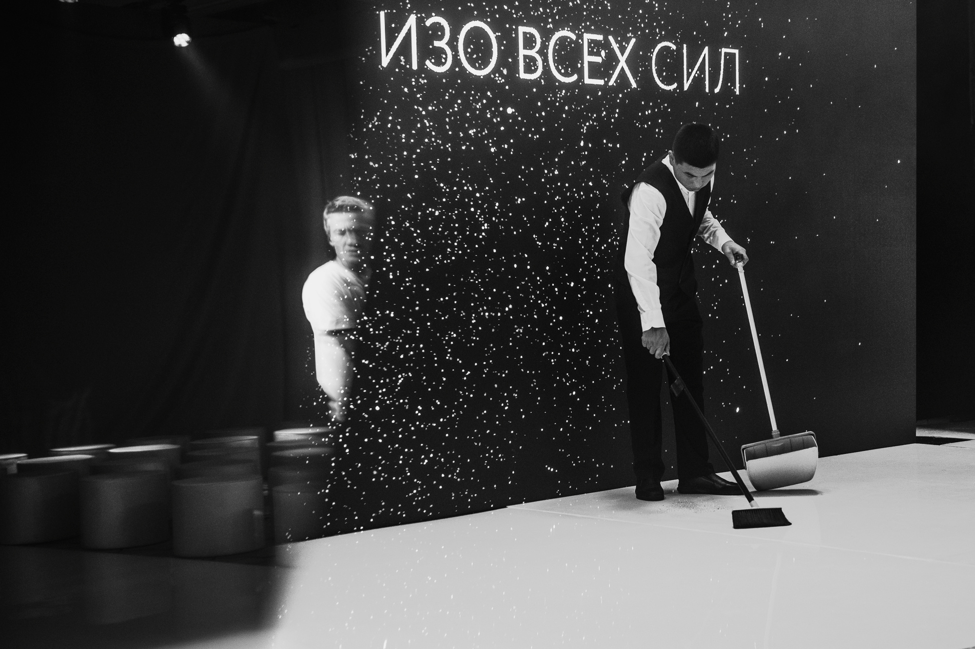 Behind the scenes. Алина Посторонка