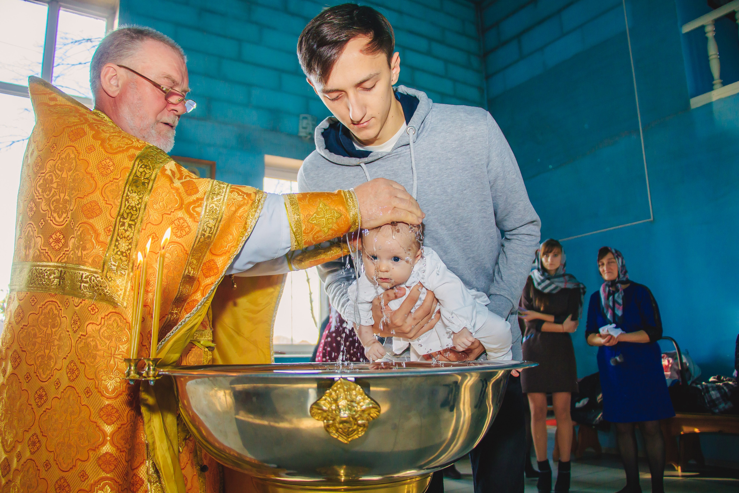 Крещение. Фотограф Анатолий Ведерников