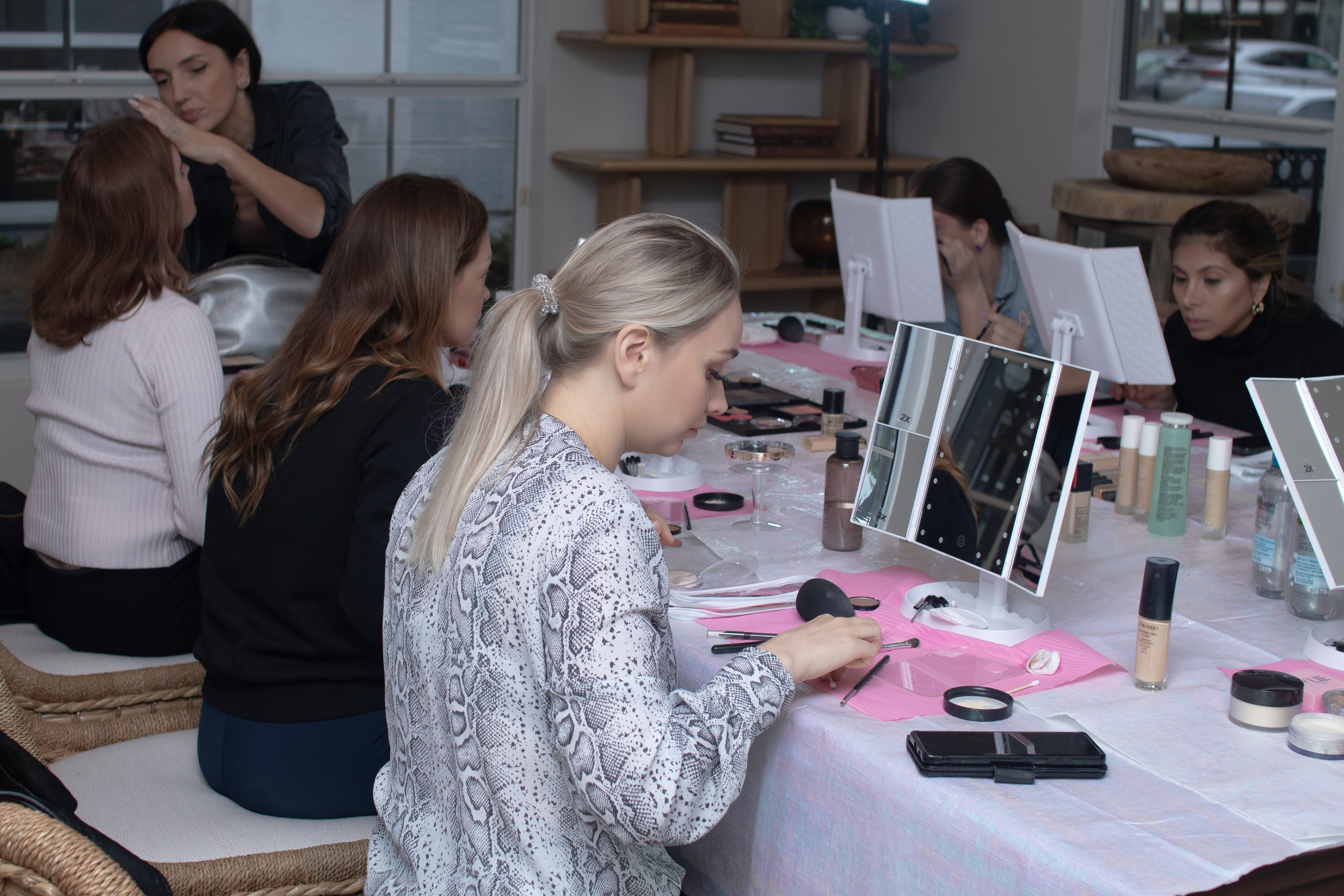 Makeup party in Delray Beach. Delray Beach Photographer