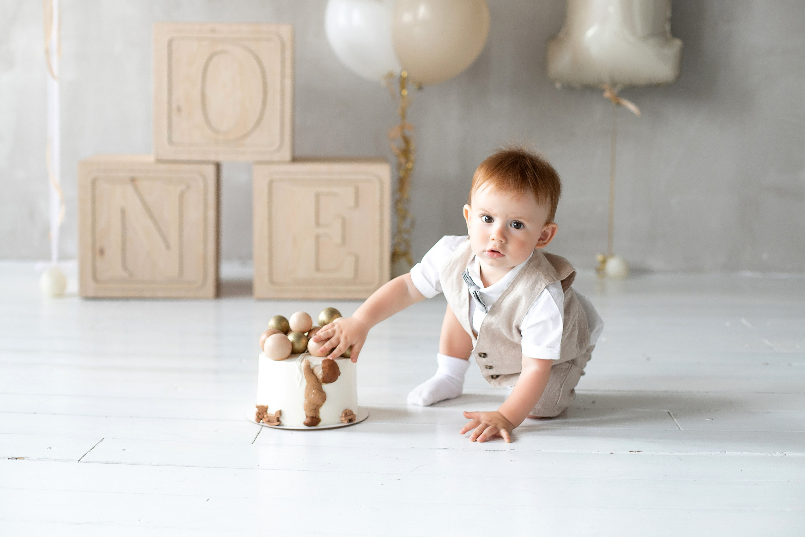Арсению годик. Семейный и детский фотограф в Красноярске Анна Маюрова