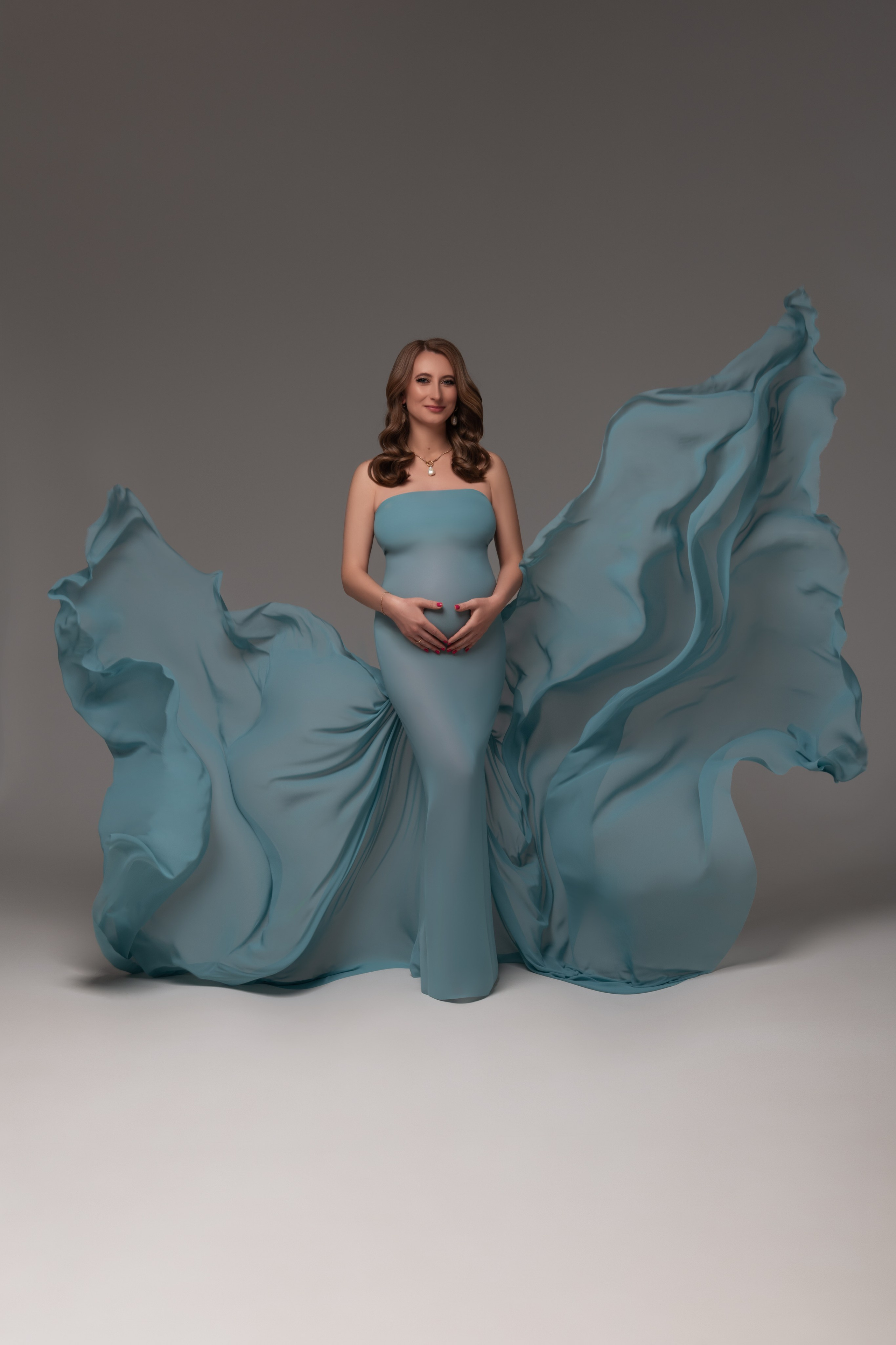 Кадры с летящей тканью. Фотограф беременности в Крыму Бобкова Ирина