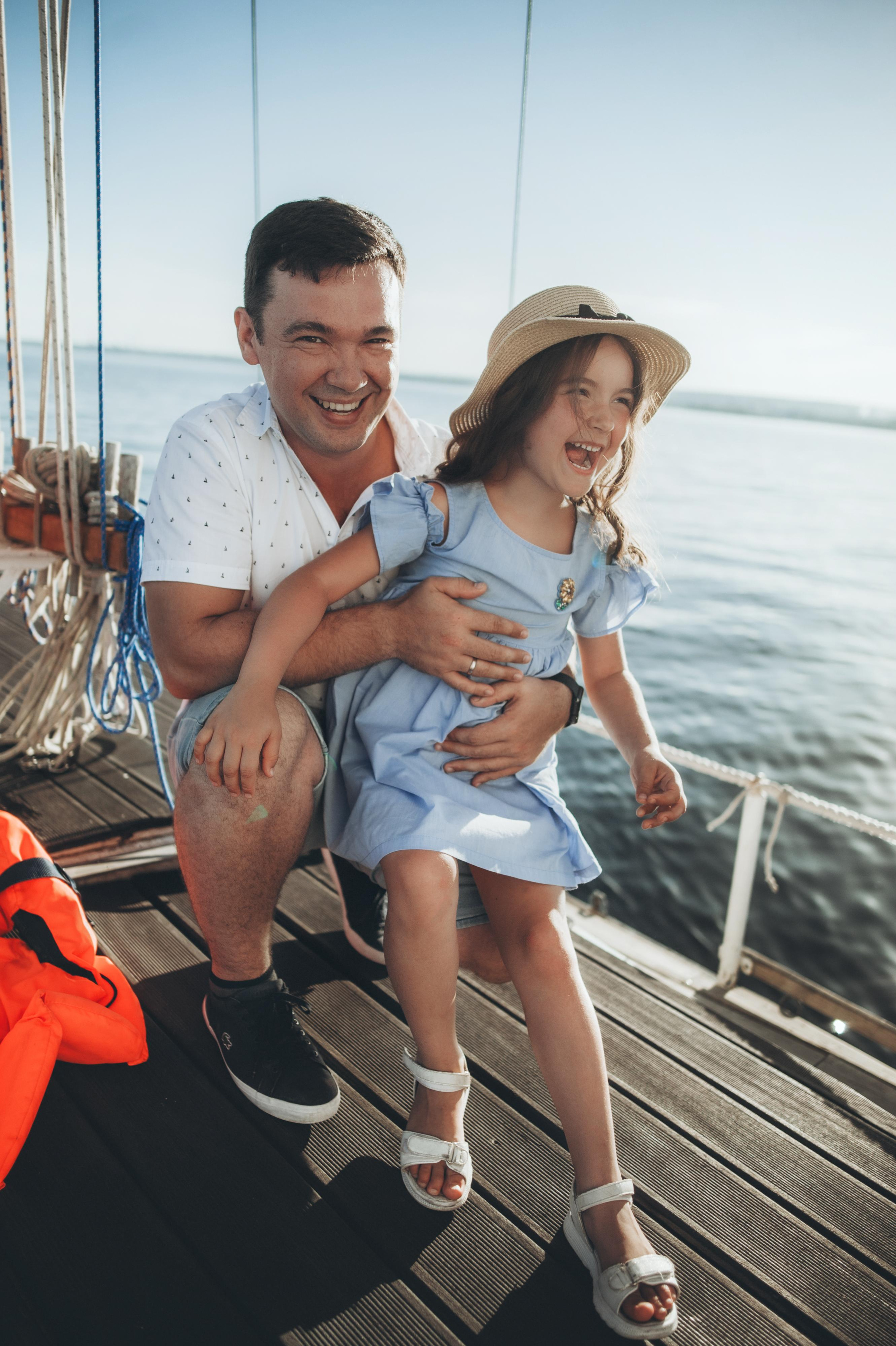 Семья, лето, яхта. Фотограф в Саратове Анастасия Гладина