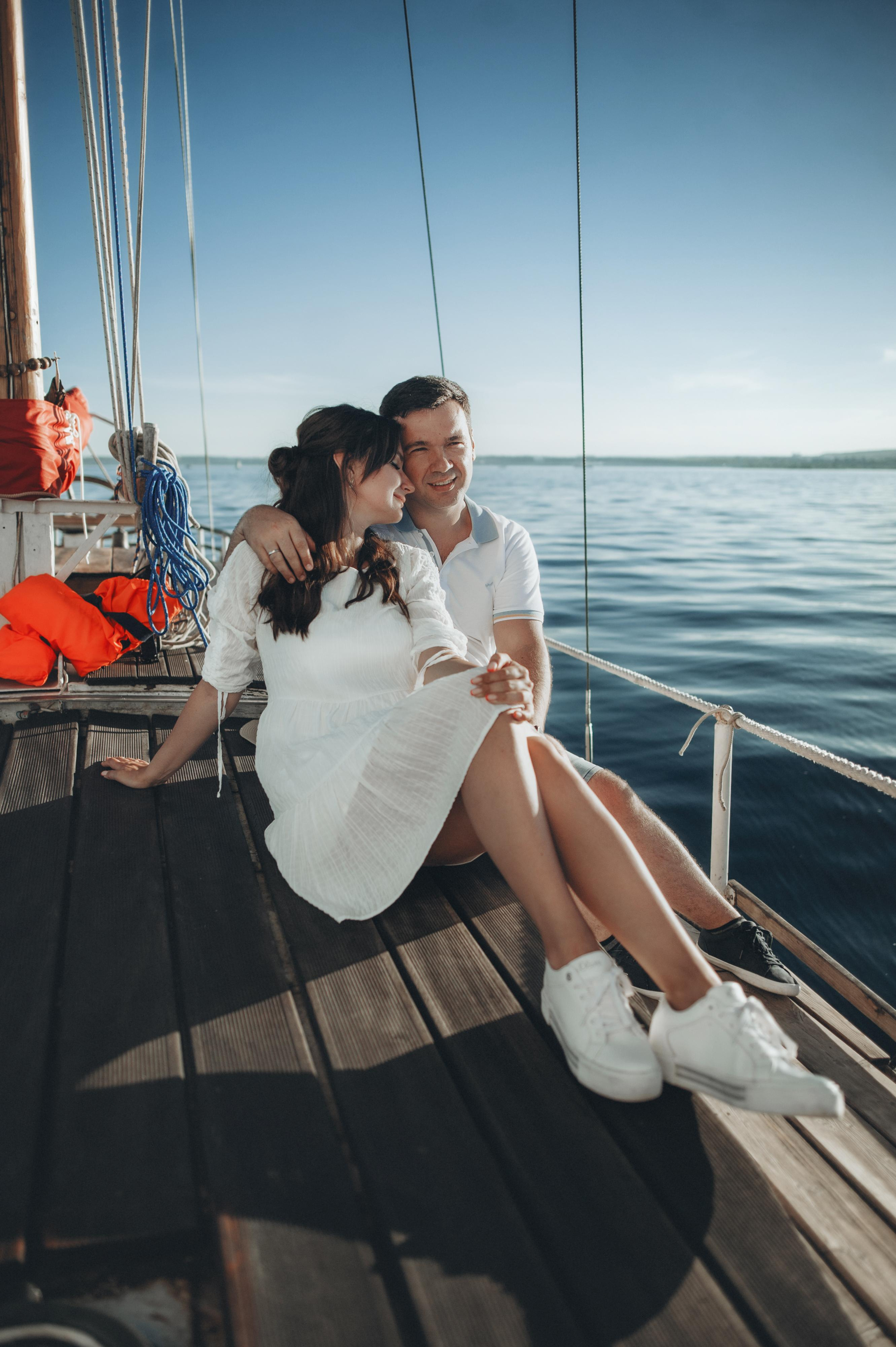 Семья, лето, яхта. Фотограф в Саратове Анастасия Гладина