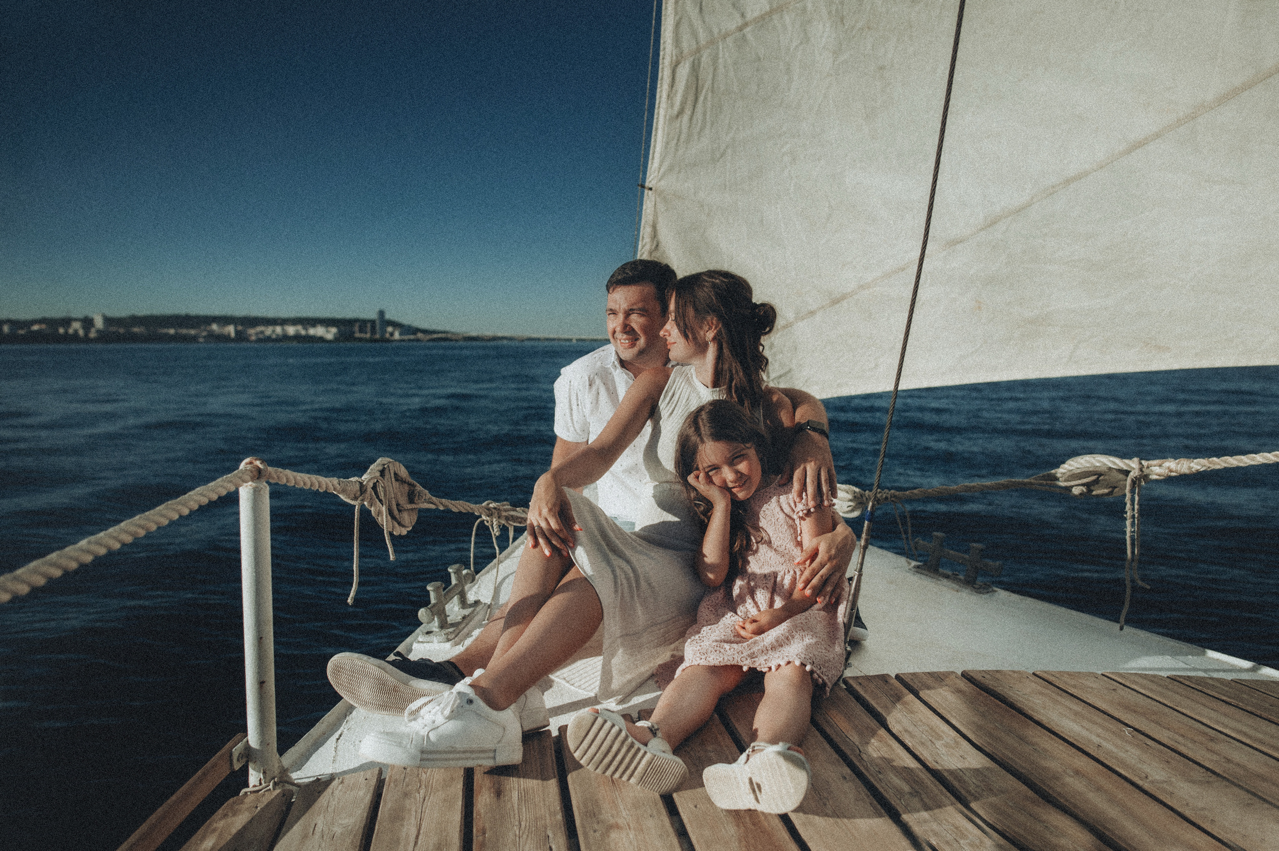 Семья, лето, яхта. Фотограф в Саратове Анастасия Гладина