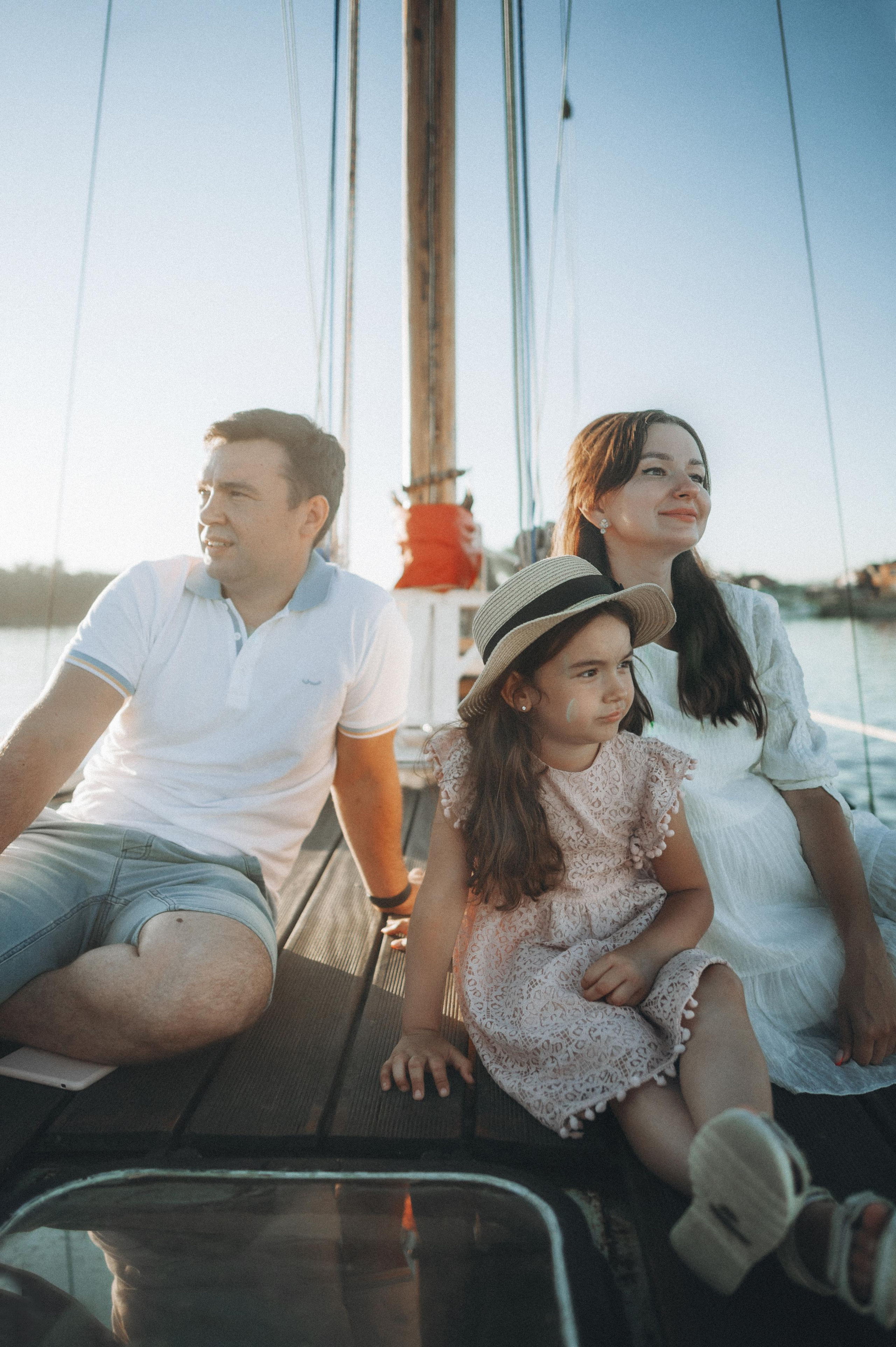 Семья, лето, яхта. Фотограф в Саратове Анастасия Гладина