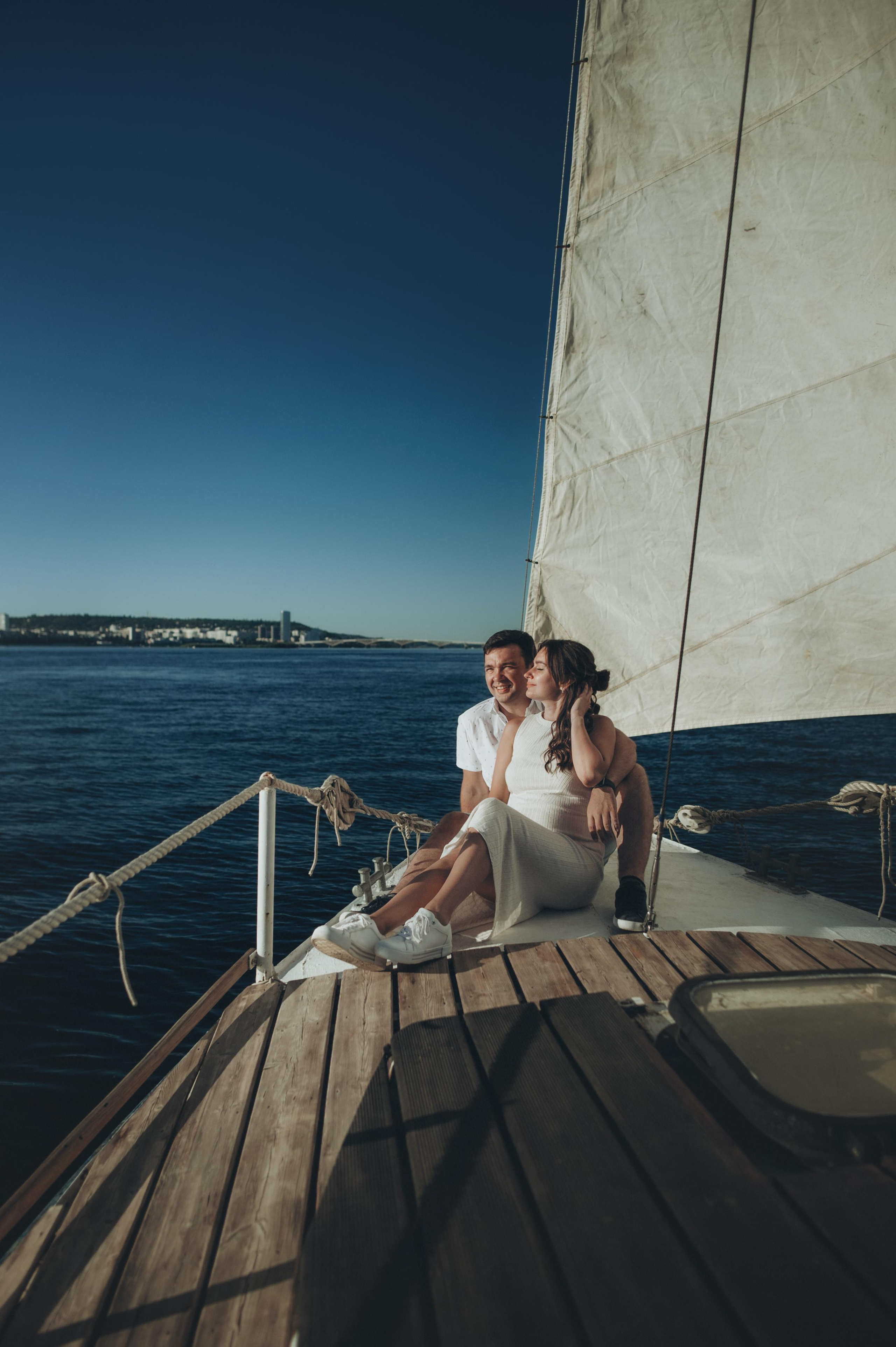 Семья, лето, яхта. Фотограф в Саратове Анастасия Гладина