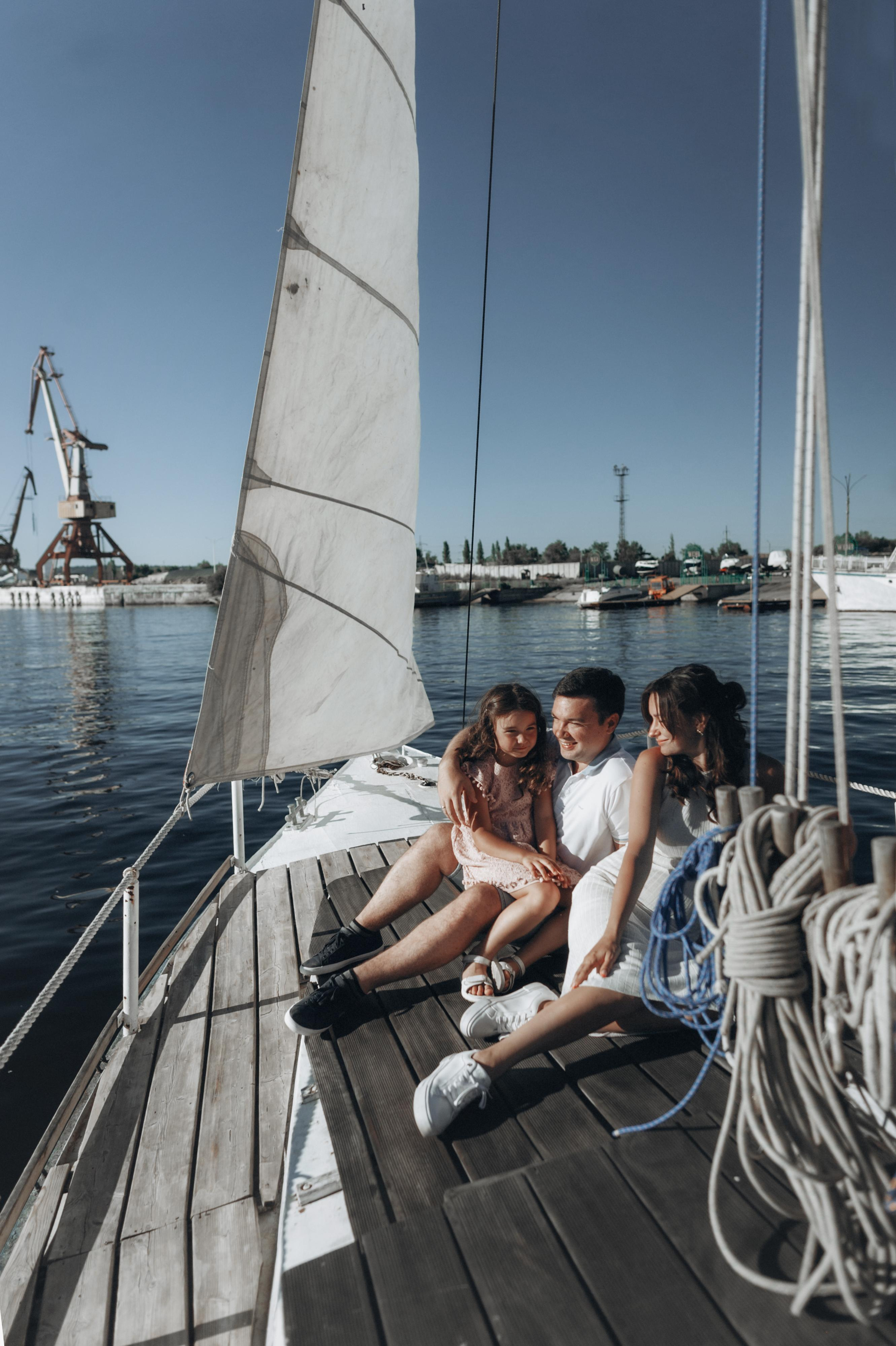 Семья, лето, яхта. Фотограф в Саратове Анастасия Гладина