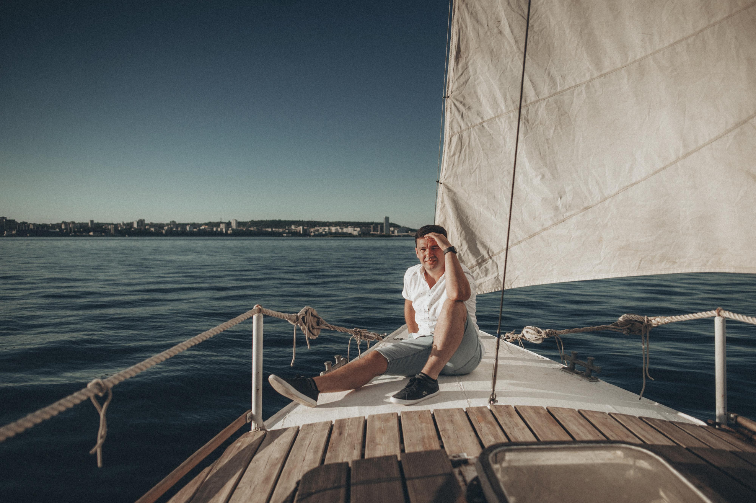 Семья, лето, яхта. Фотограф в Саратове Анастасия Гладина